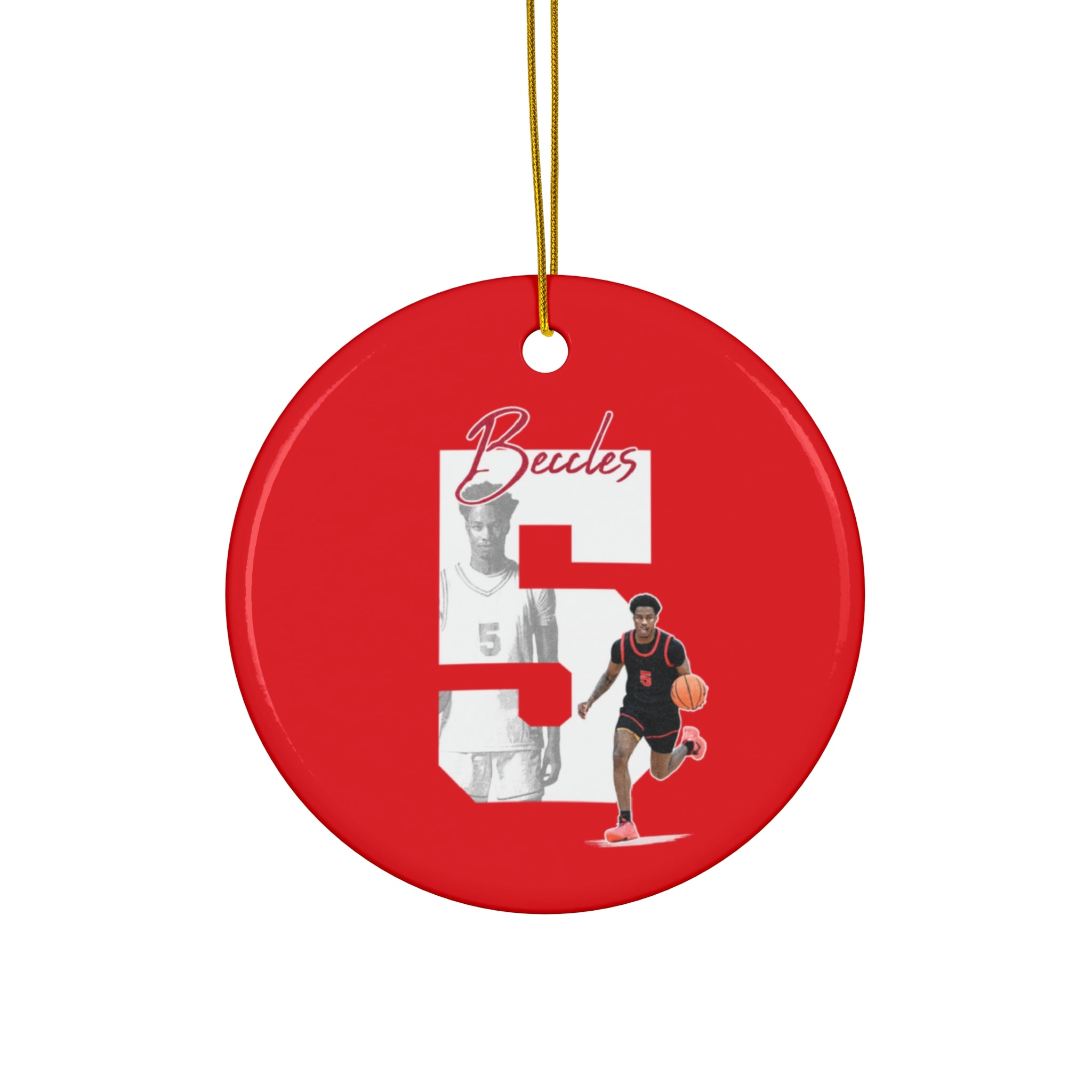 Jacob Beccles Ceramic Ornament