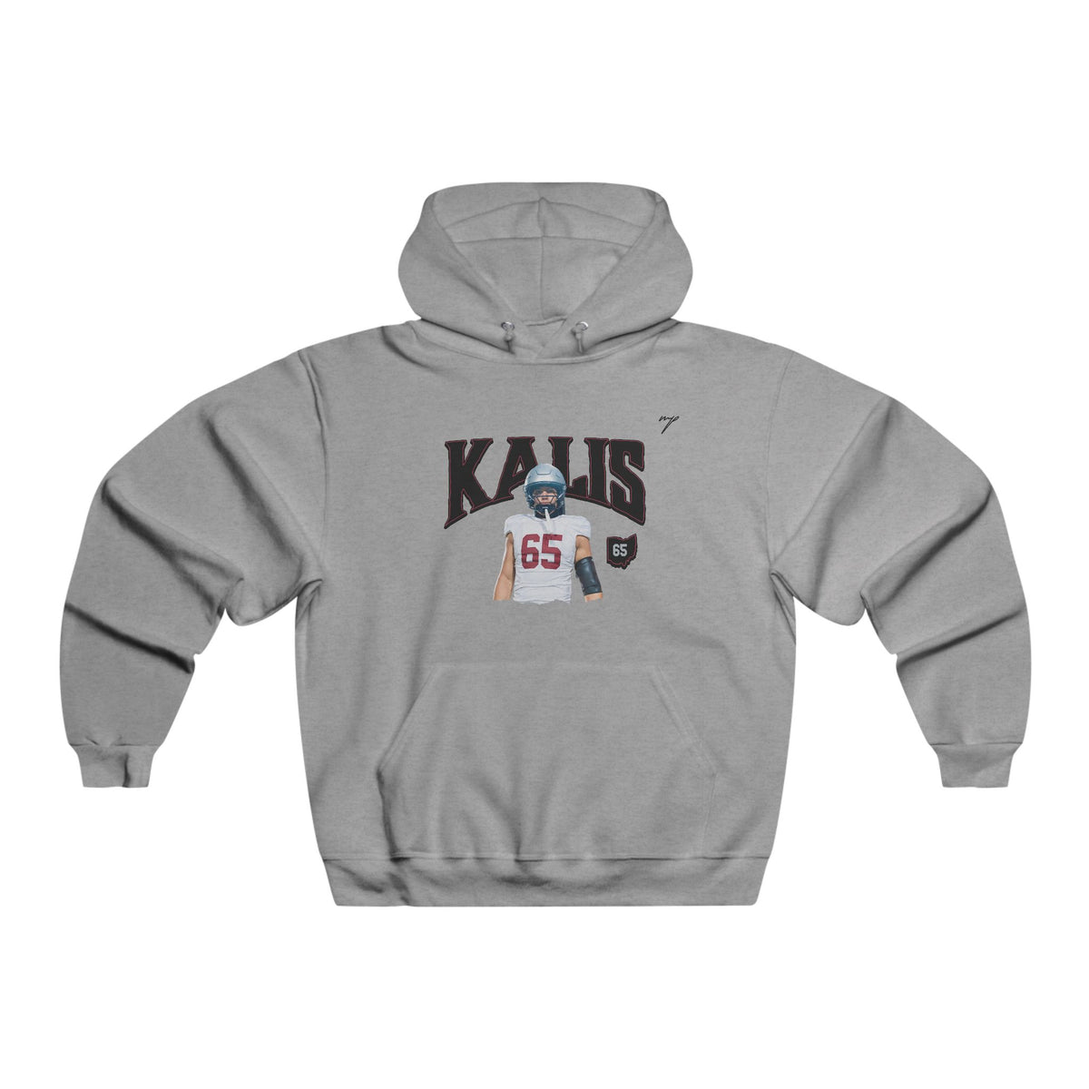 Jimmy Kalis Vintage Hoodie (Front + Back)