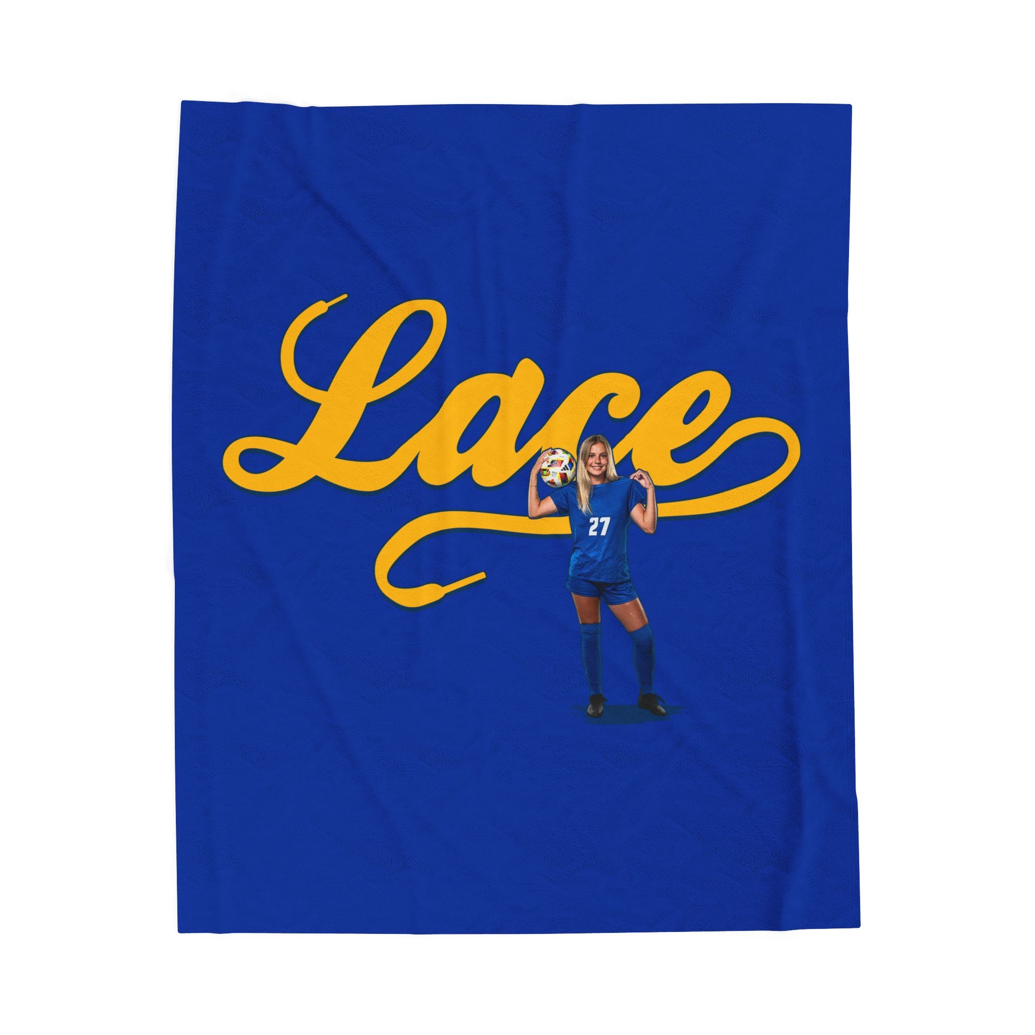 Lacey Harnish Velveteen Plush Blanket