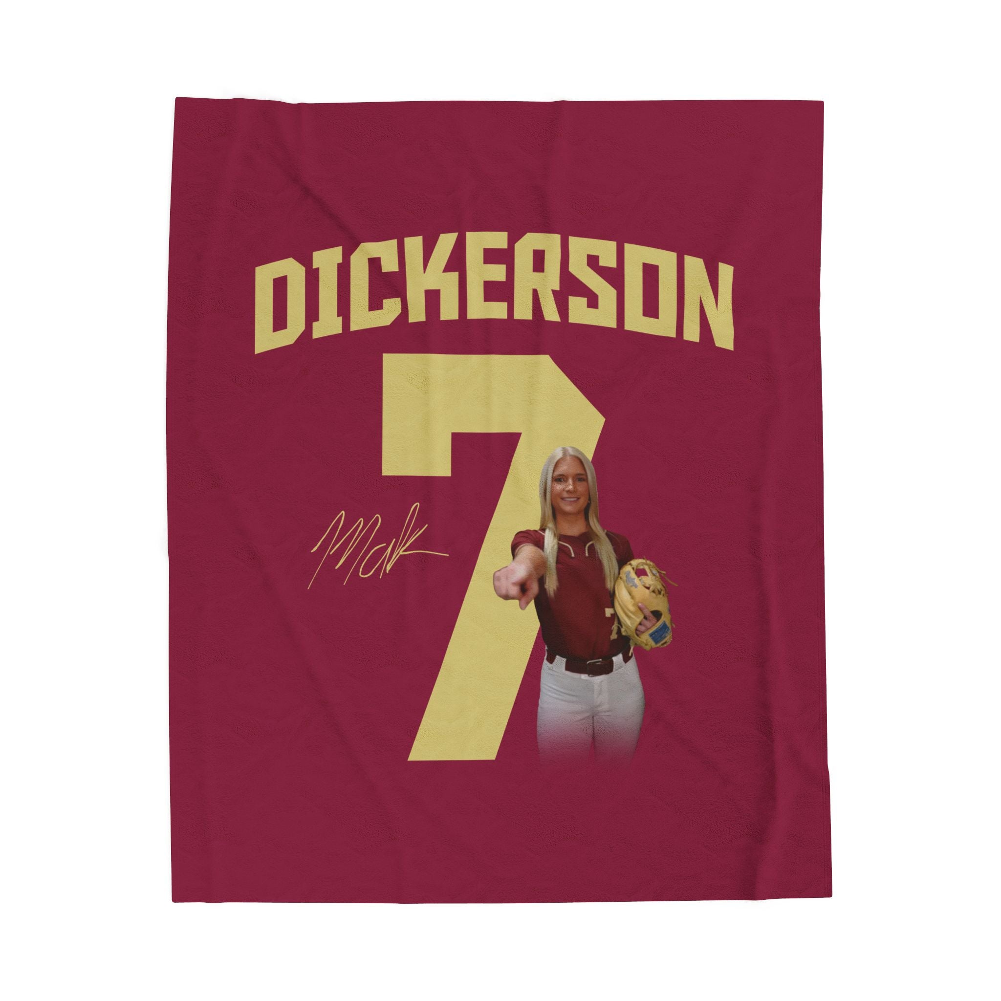Makynlee Dickerson Velveteen Plush Blanket