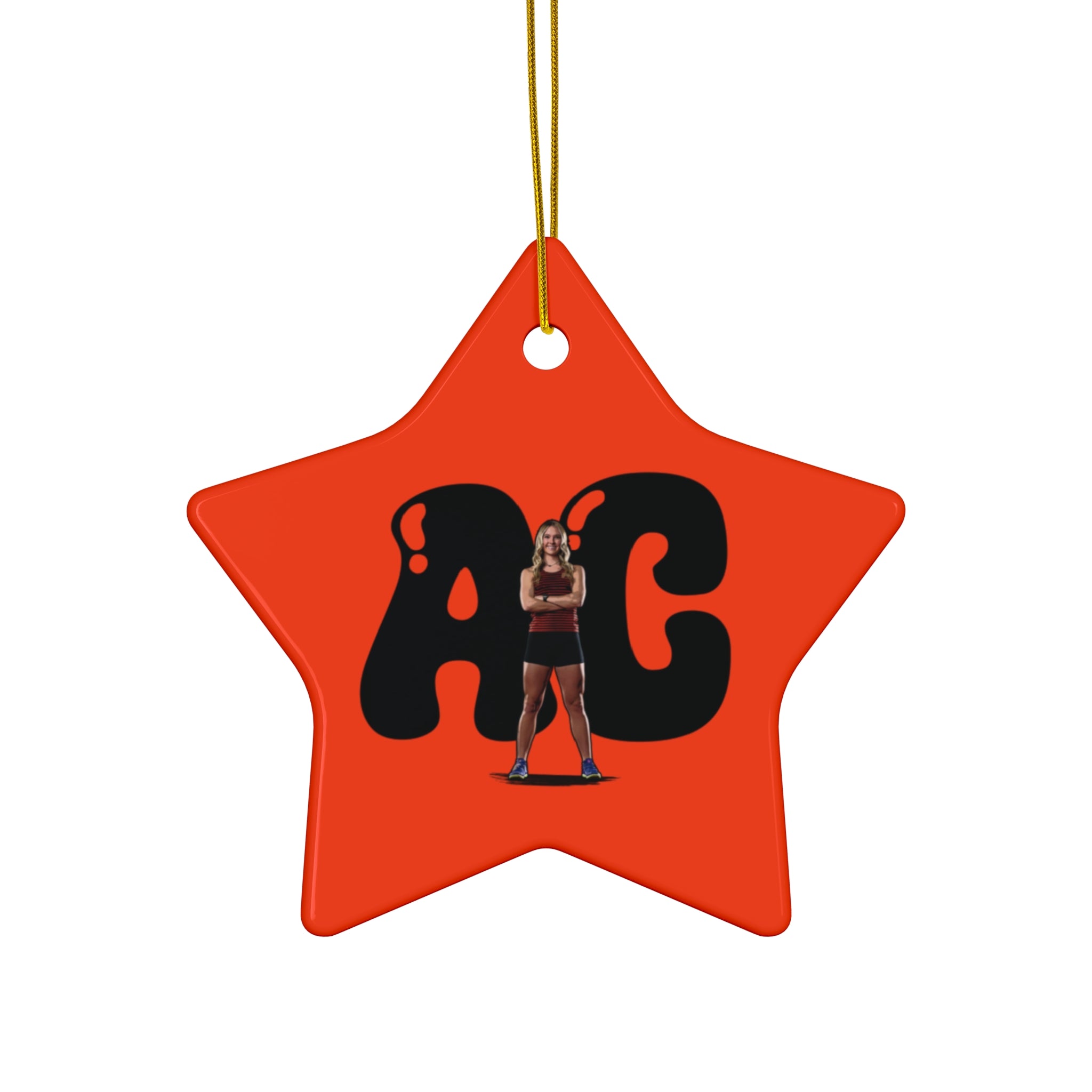 Alyssa Christian Ceramic Ornament