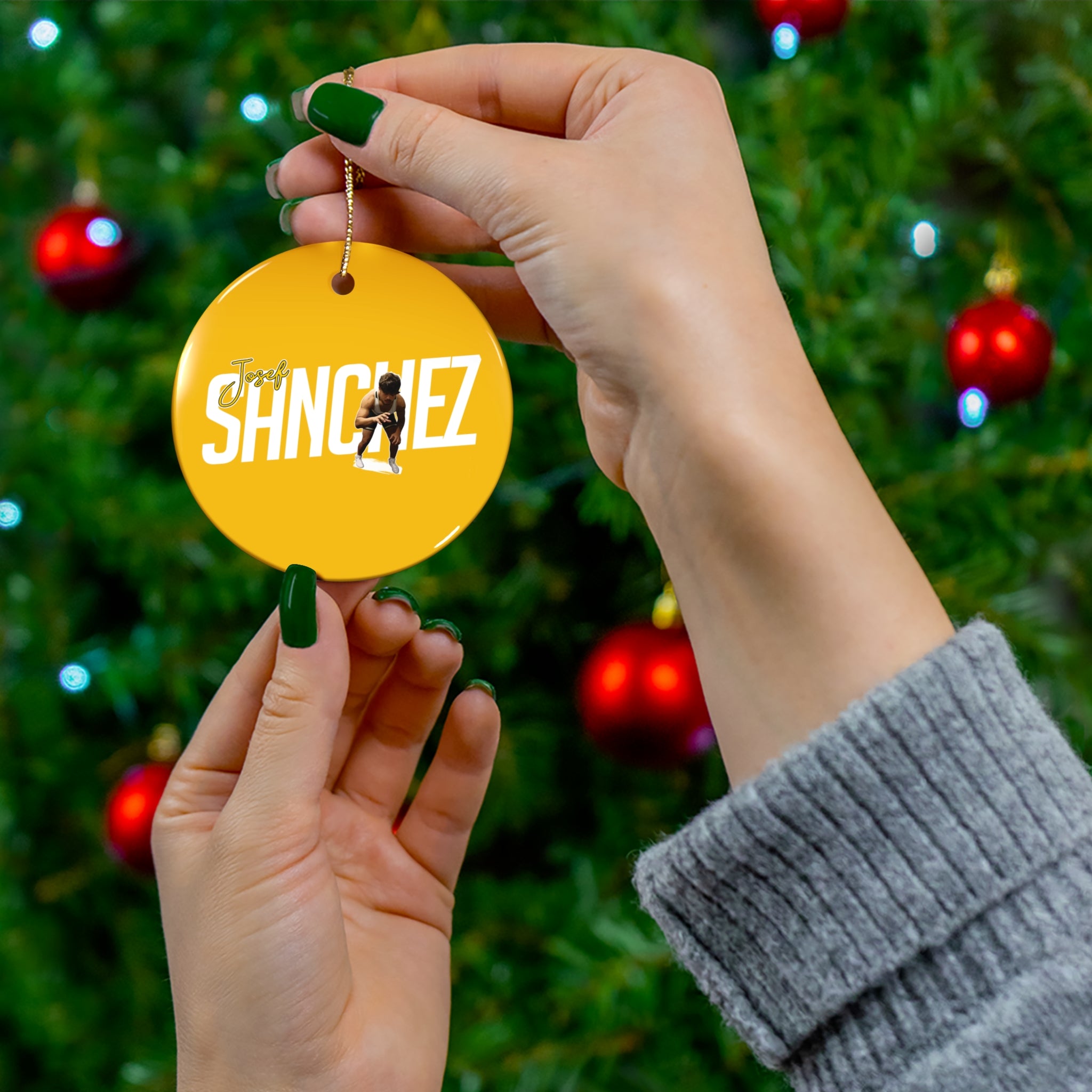 Josef Sanchez Ceramic Ornament