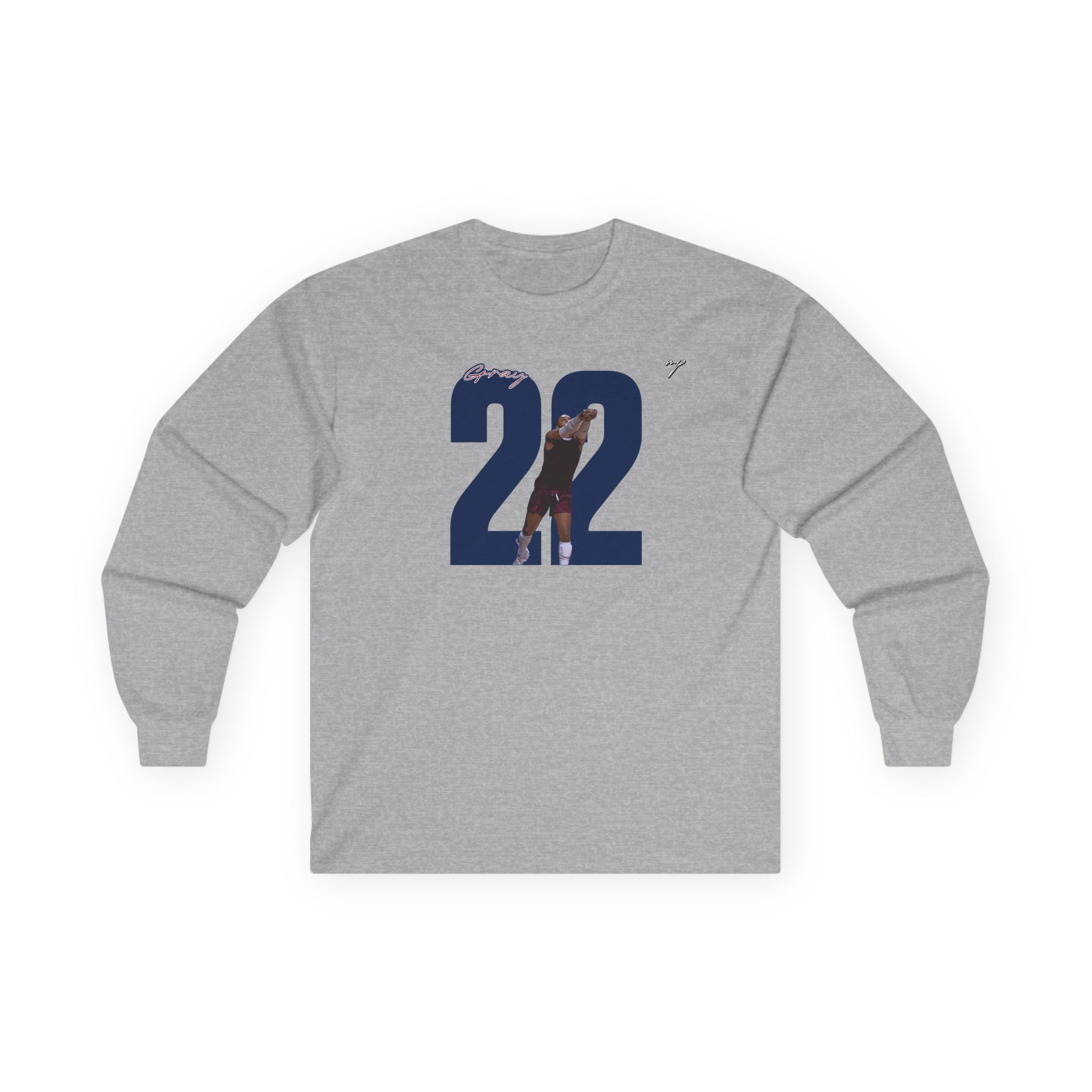 Cameron Gray Long Sleeve Tee