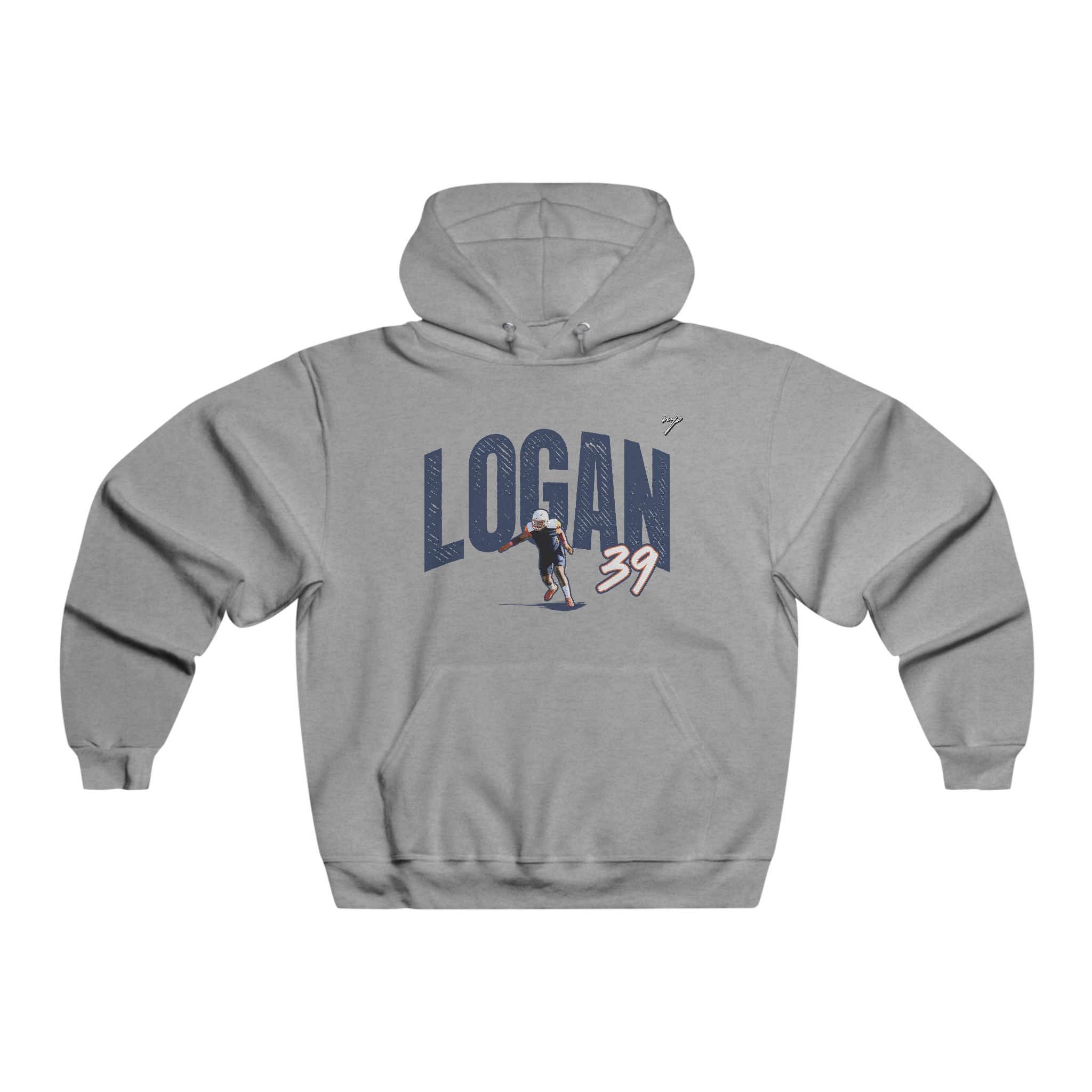 Logan Brown Vintage Hoodie