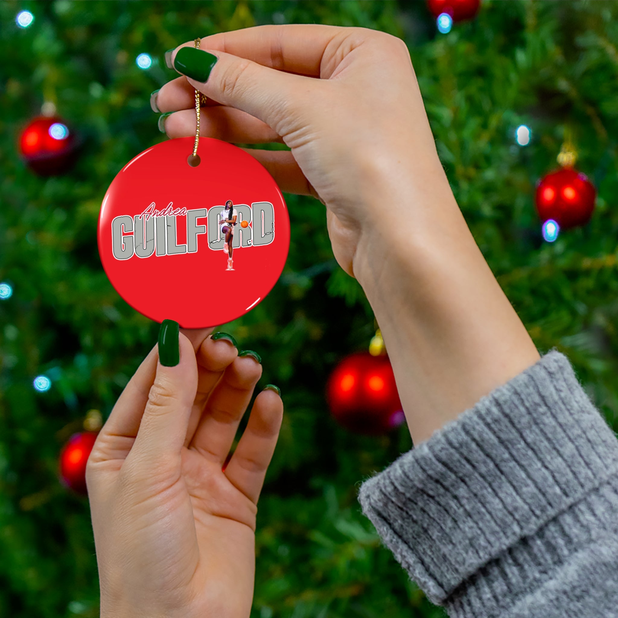 Andrea Guilford Ceramic Ornament