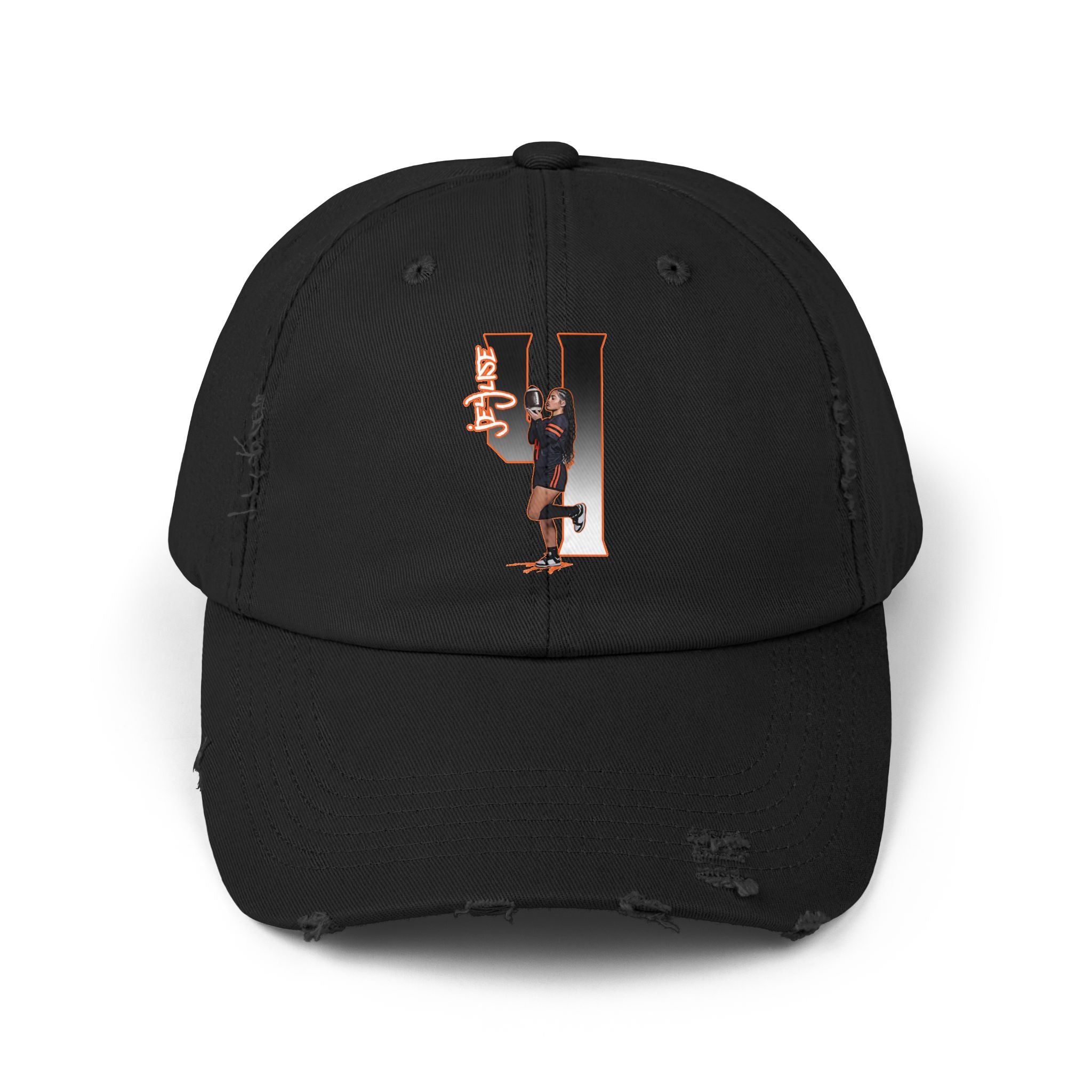 Jeylise Padilla Distressed Dad Cap