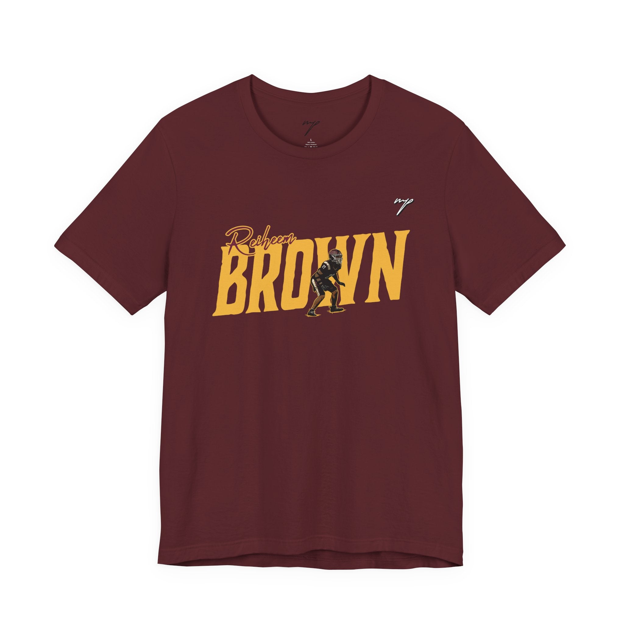 Reiheem Brown Graphic Tee