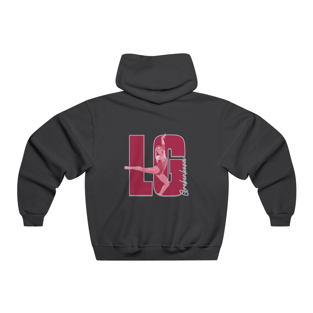 Liza Grebenkova Vintage Hoodie (Front + Back)