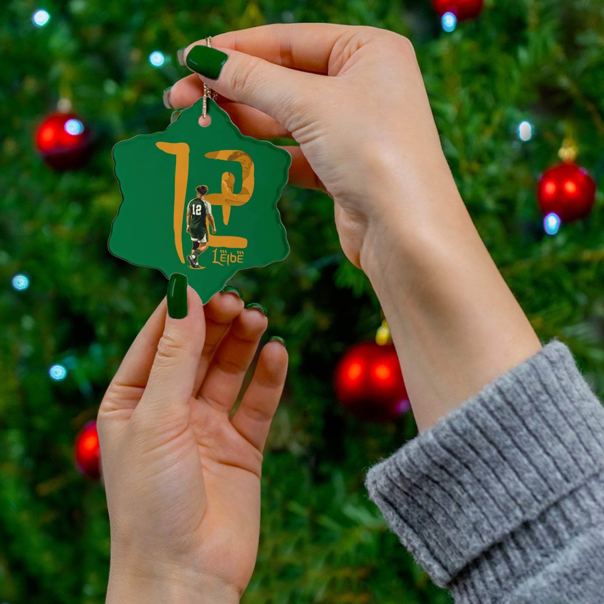 Noah Leibe Ceramic Ornament