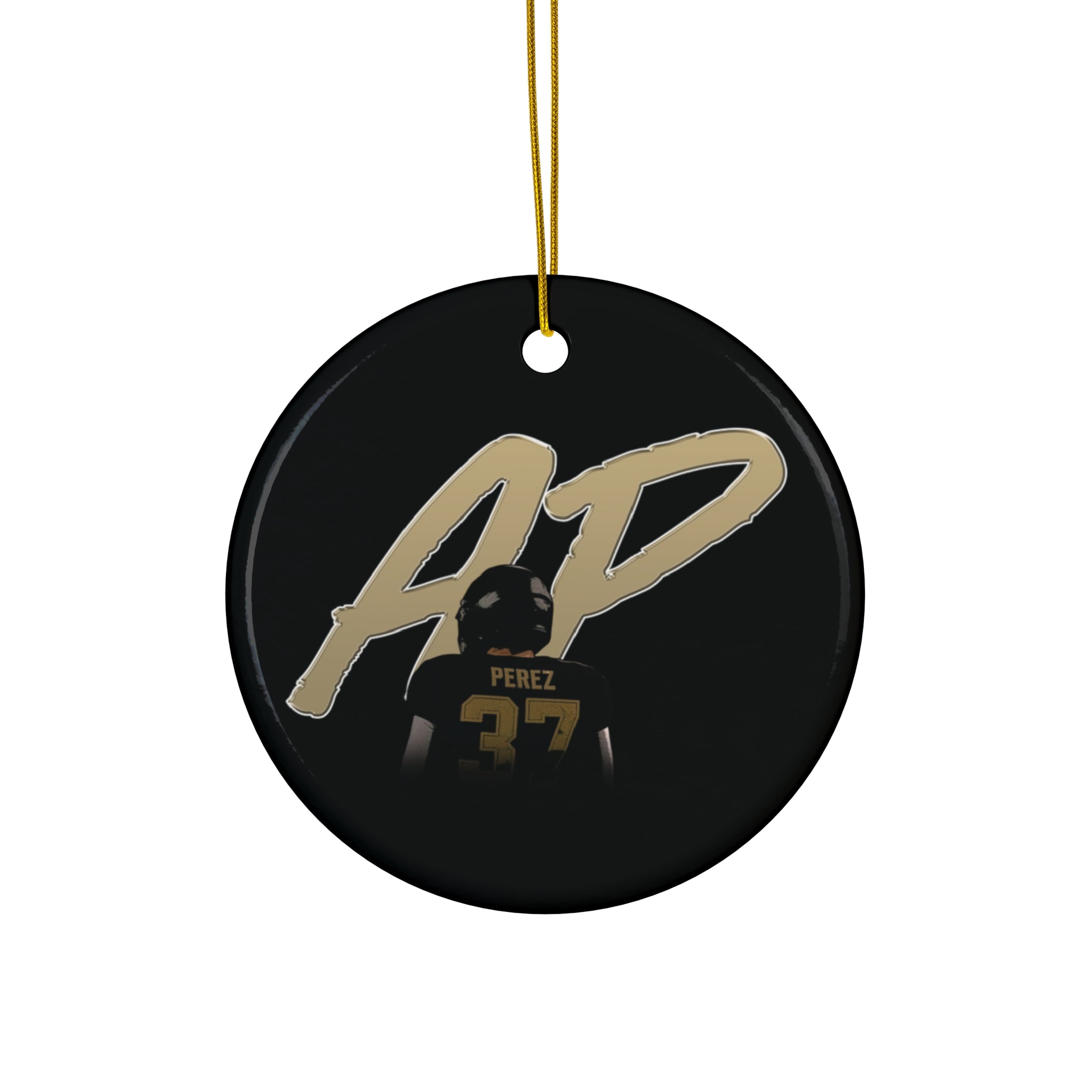 Alex Perez Ceramic Ornament