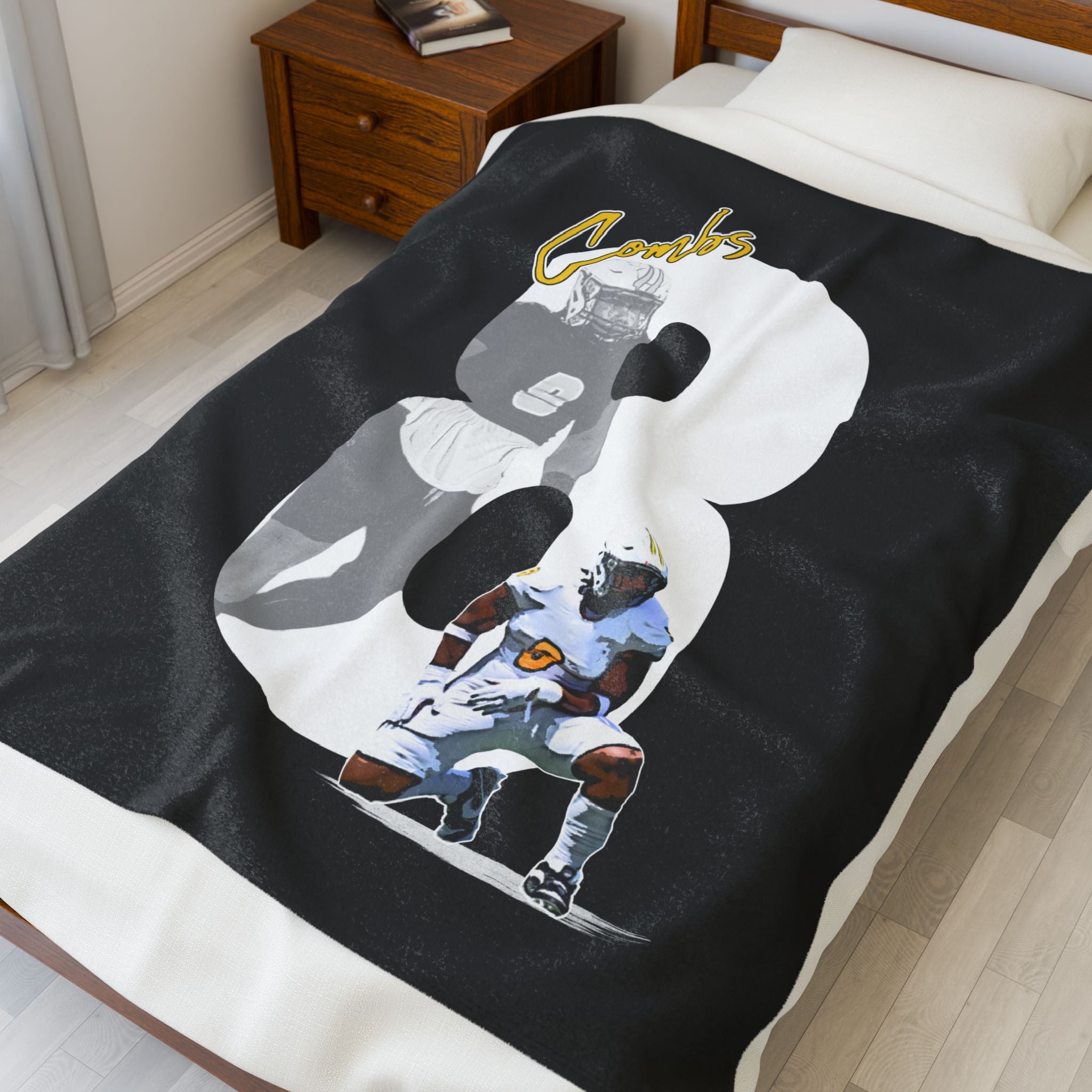 Carson Combs Velveteen Plush Blanket