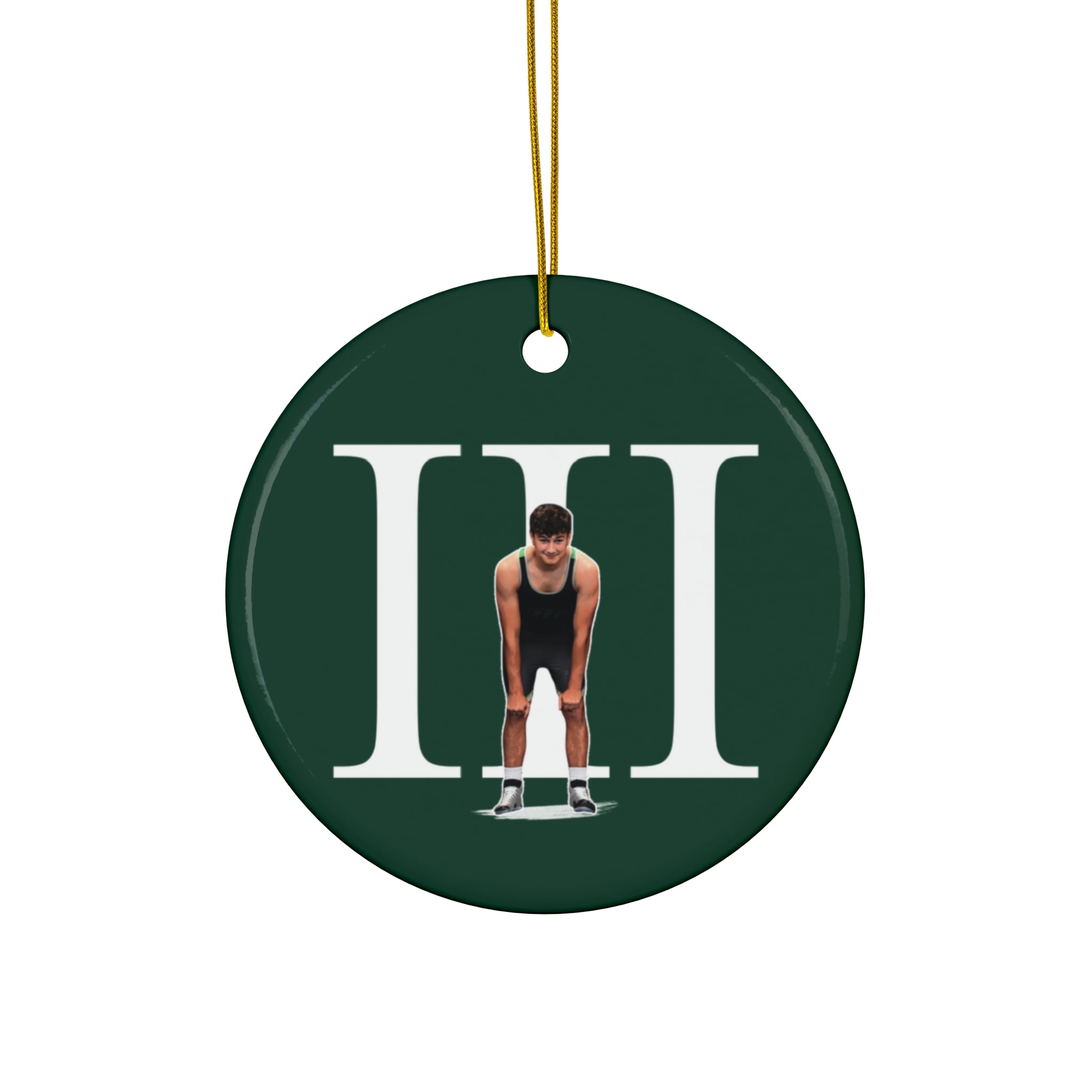 Richard Flores III Ceramic Ornament