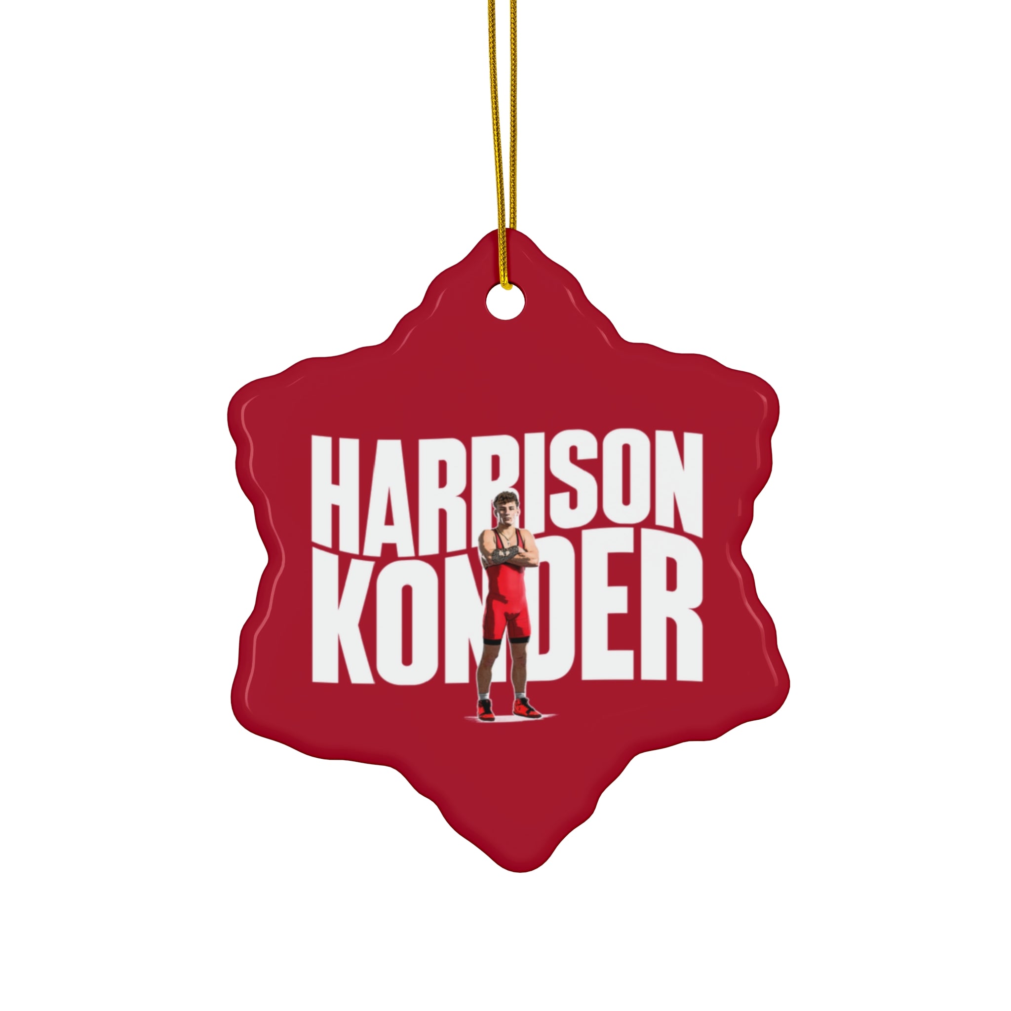 Harrison Konder Ceramic Ornament