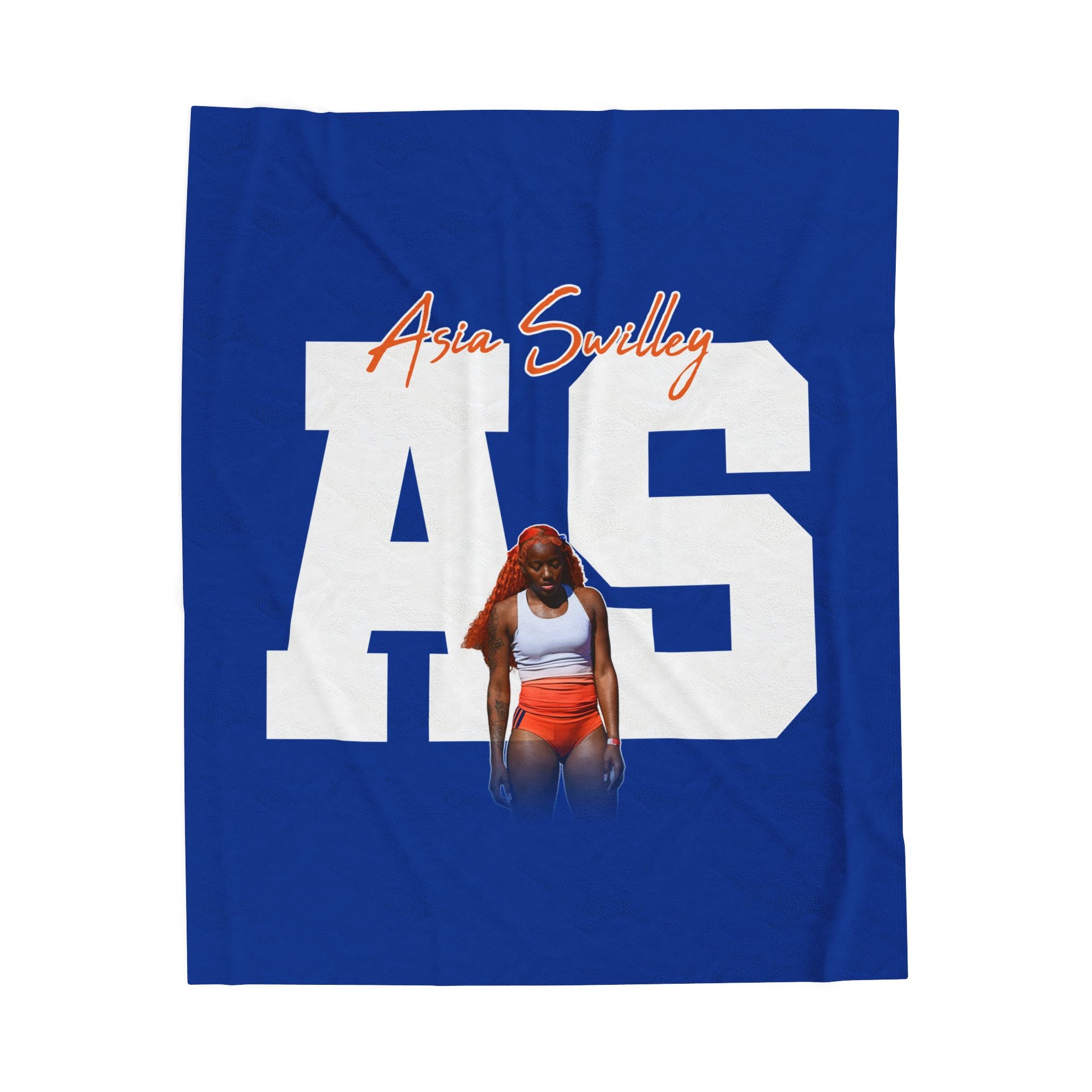 Asia Swilley Velveteen Plush Blanket