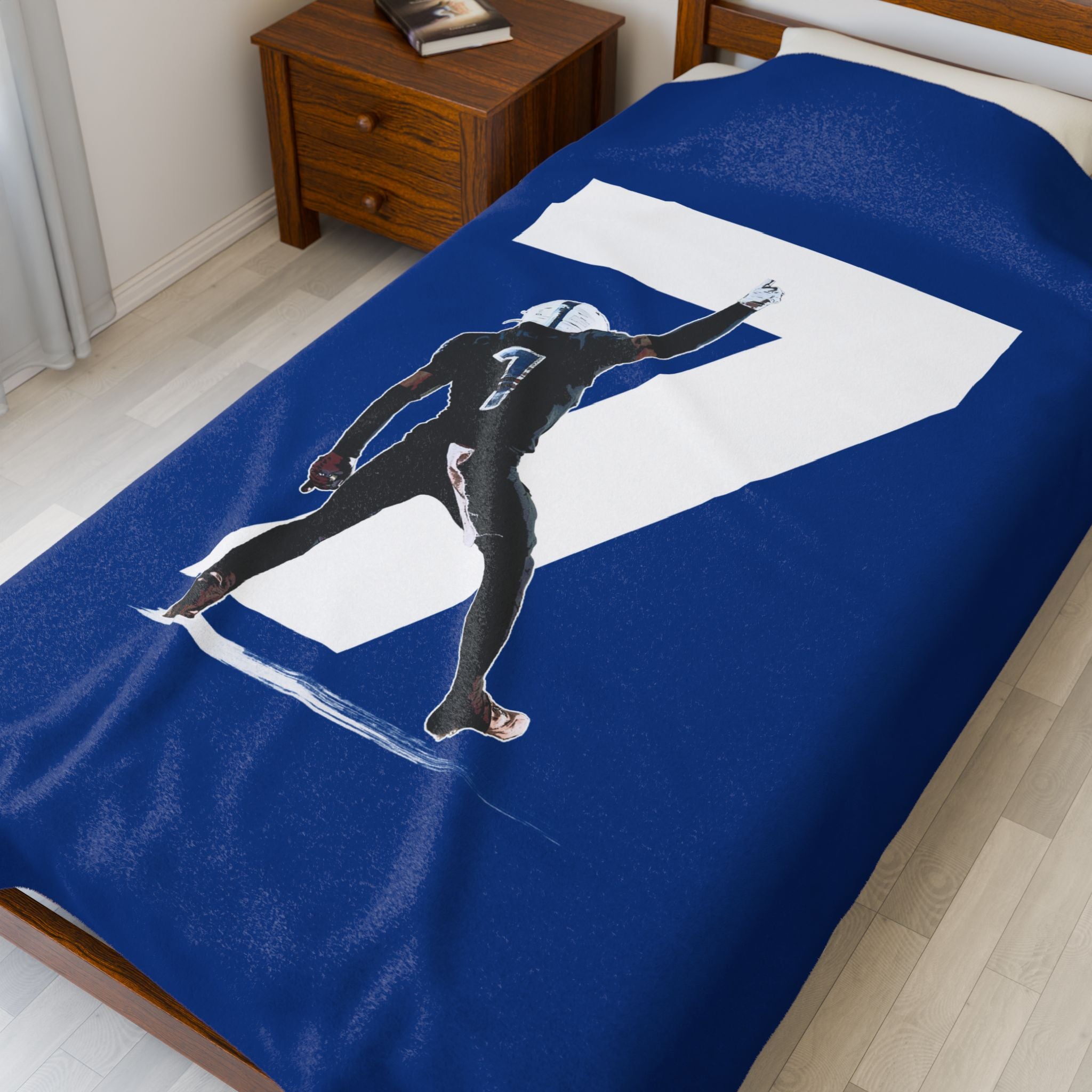 Haneef Muwwakkil Velveteen Plush Blanket