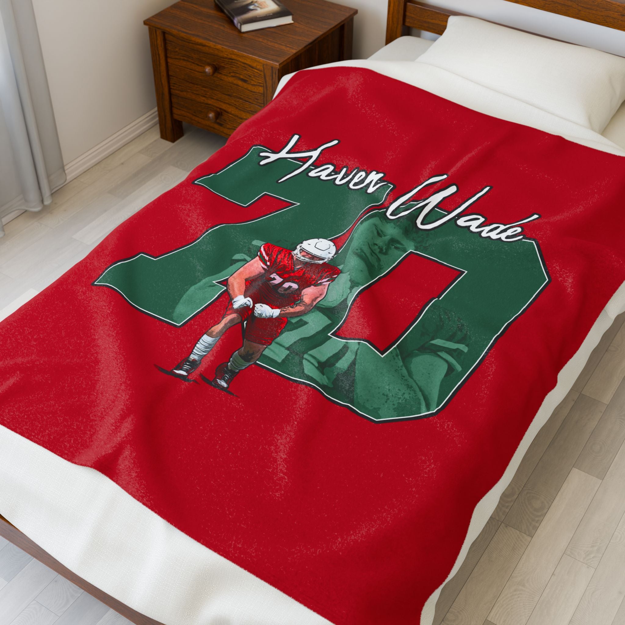 Haven Wade Velveteen Plush Blanket