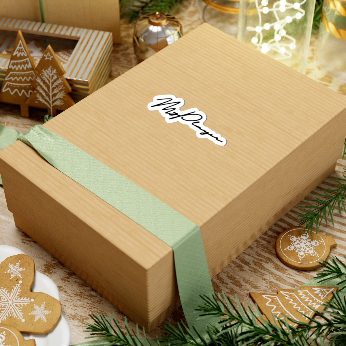 MyPlayer Cursive Logo Sticker