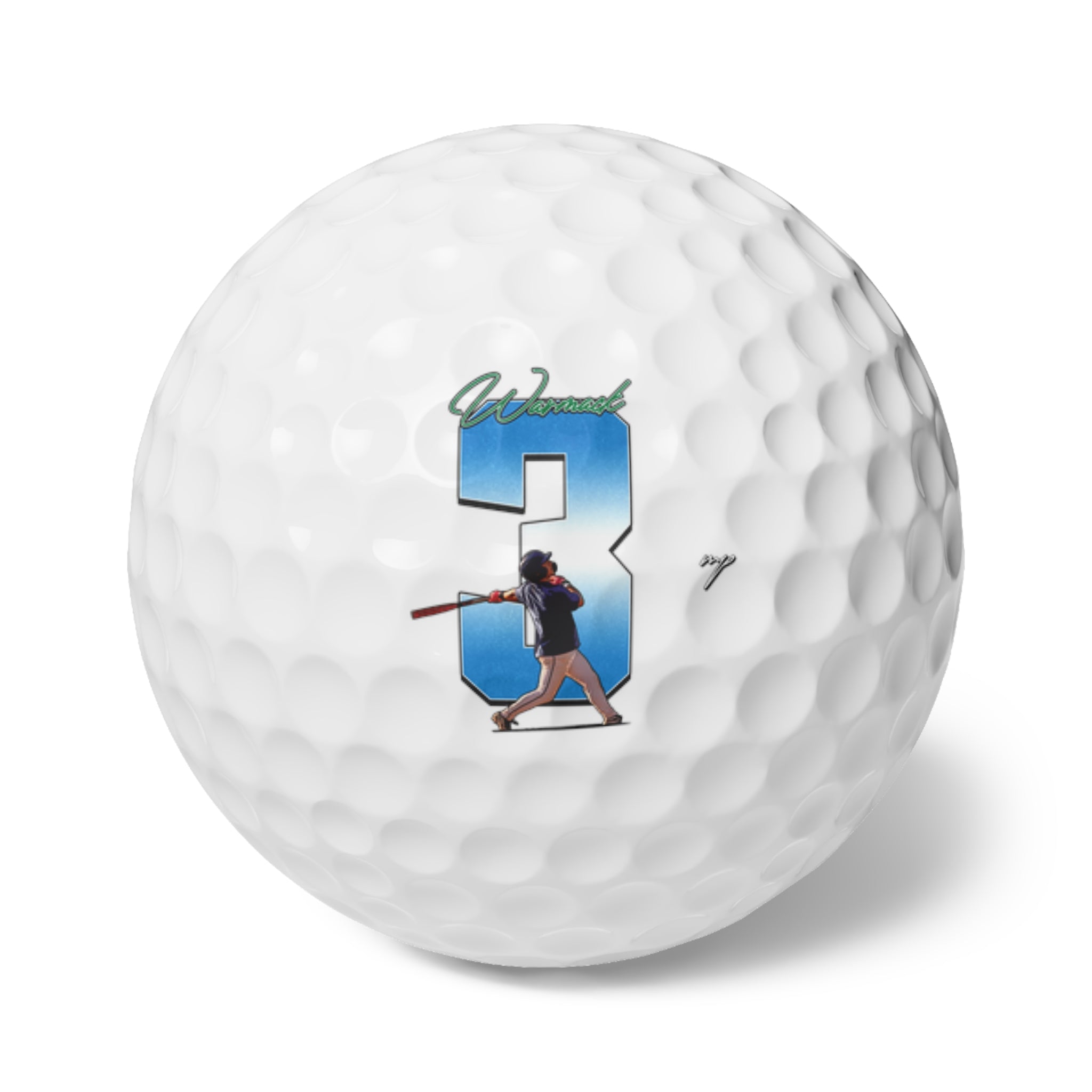 Luis Warmack Golf Balls, 6pc
