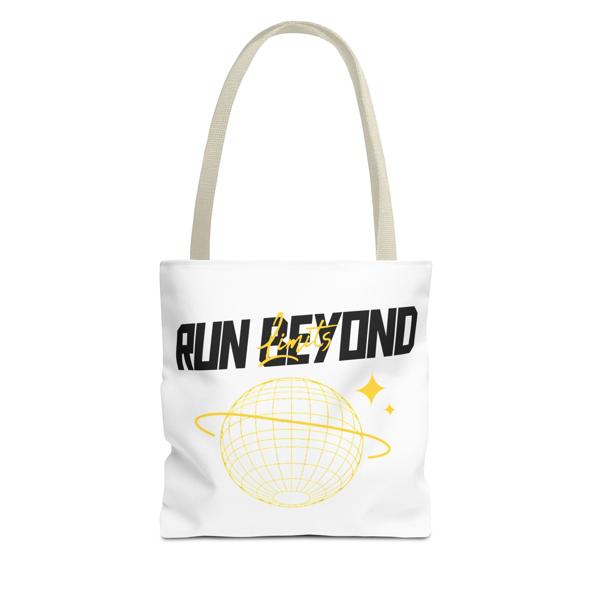 Run Beyond Limits Tote Bag
