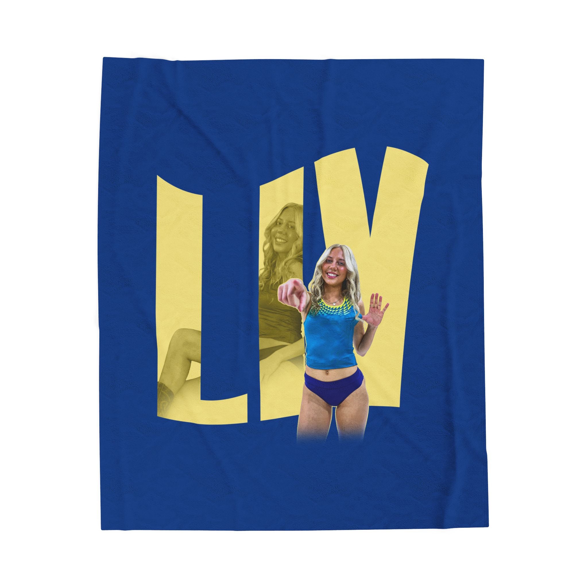 Olivia Priddy Velveteen Plush Blanket
