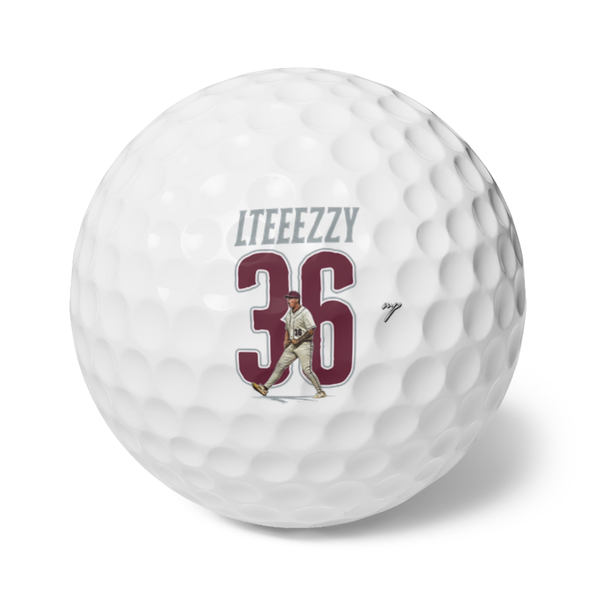 Leeroy Tavarez Golf Balls, 6pc