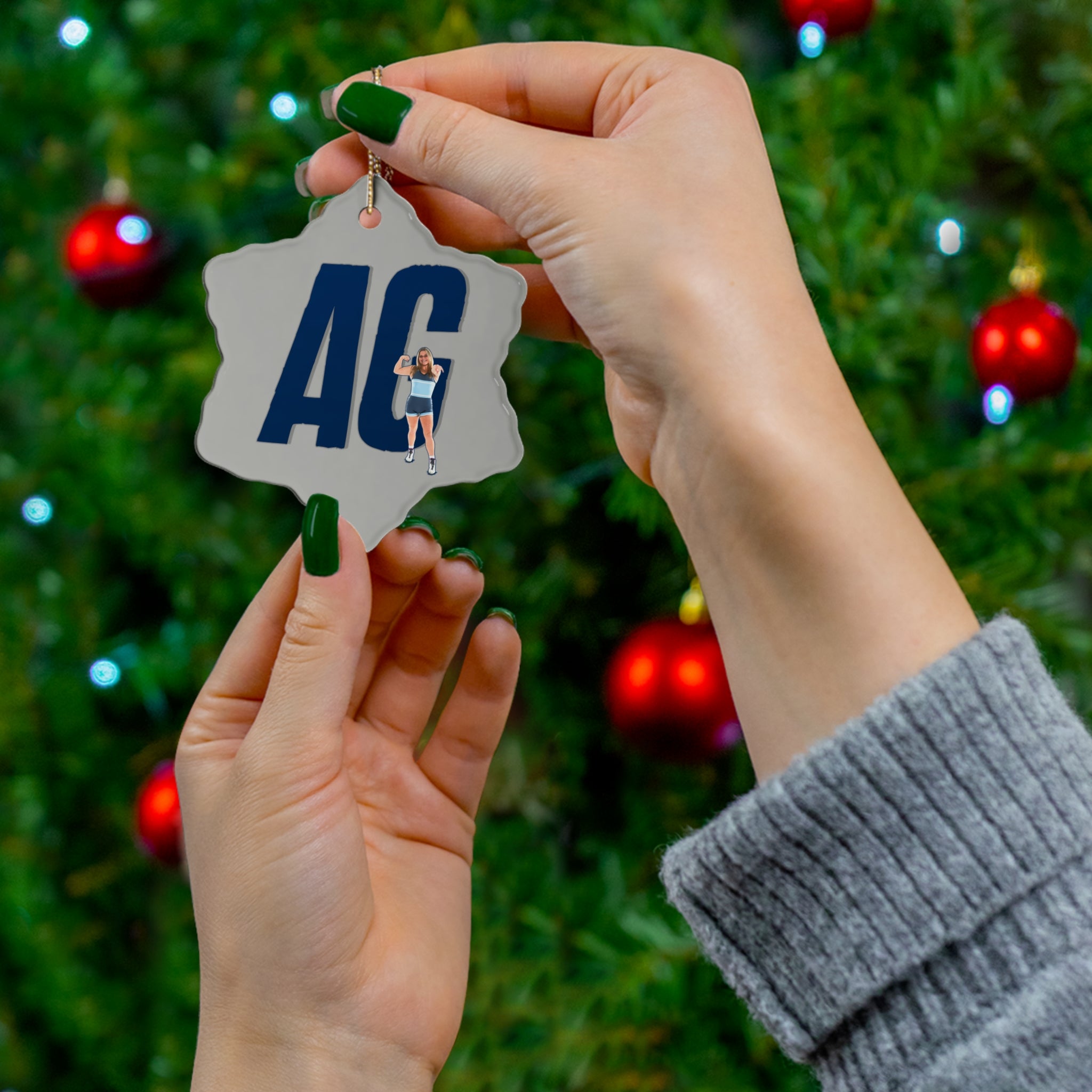 Allie Grow Ceramic Ornament