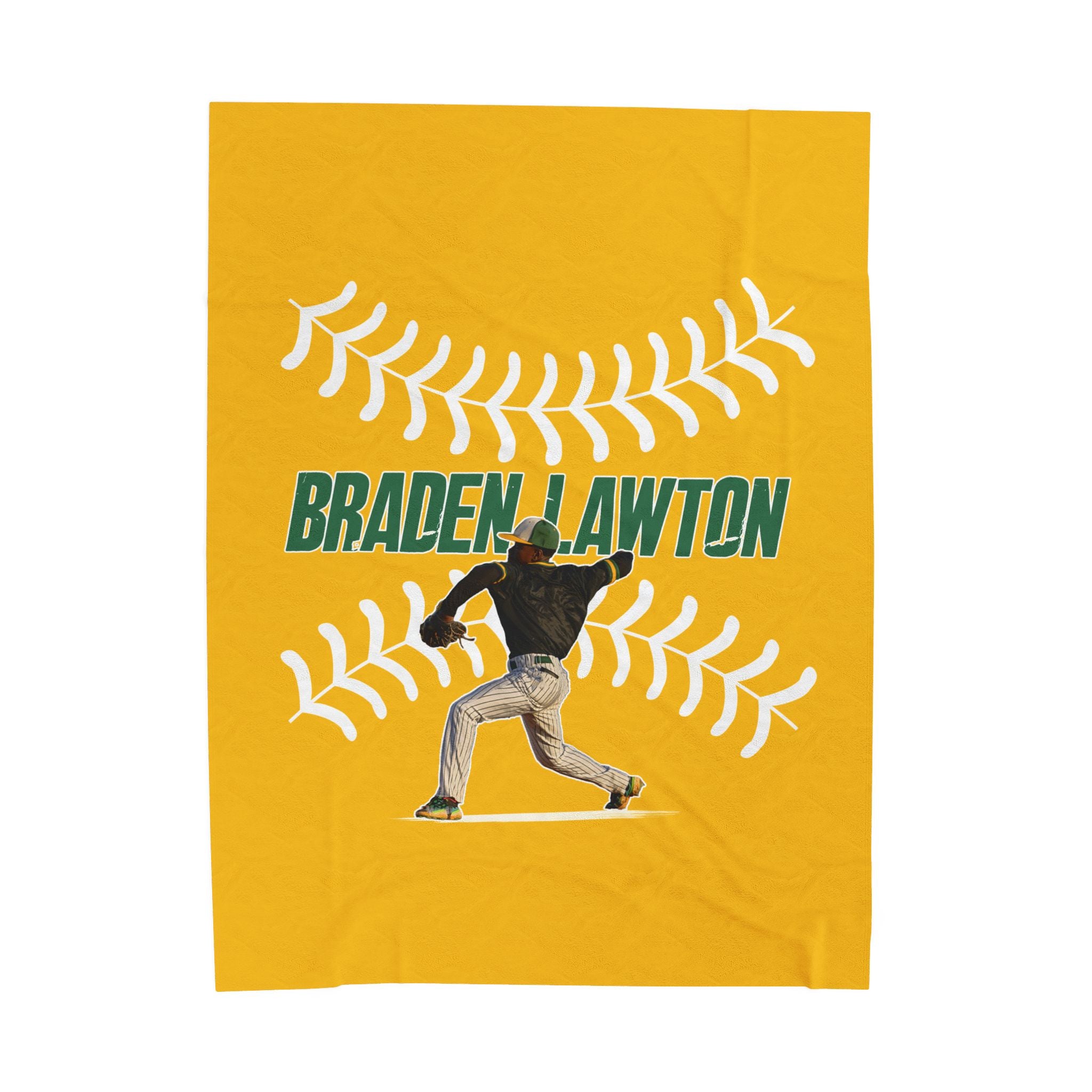 Braden Lawton Velveteen Plush Blanket