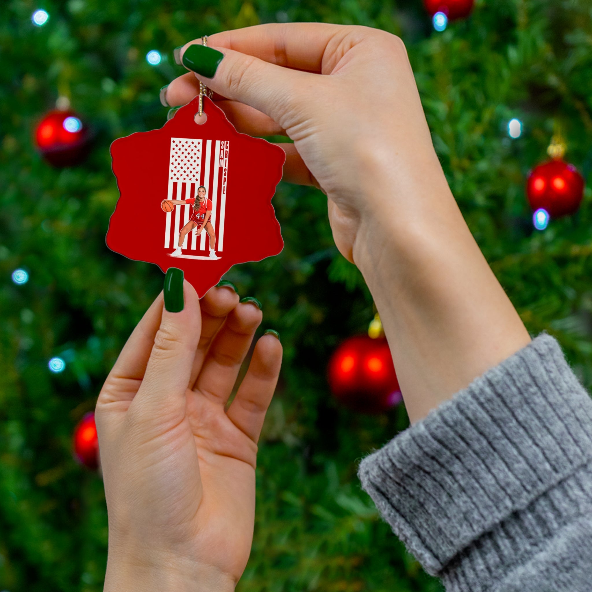 Sam Crispe Ceramic Ornament
