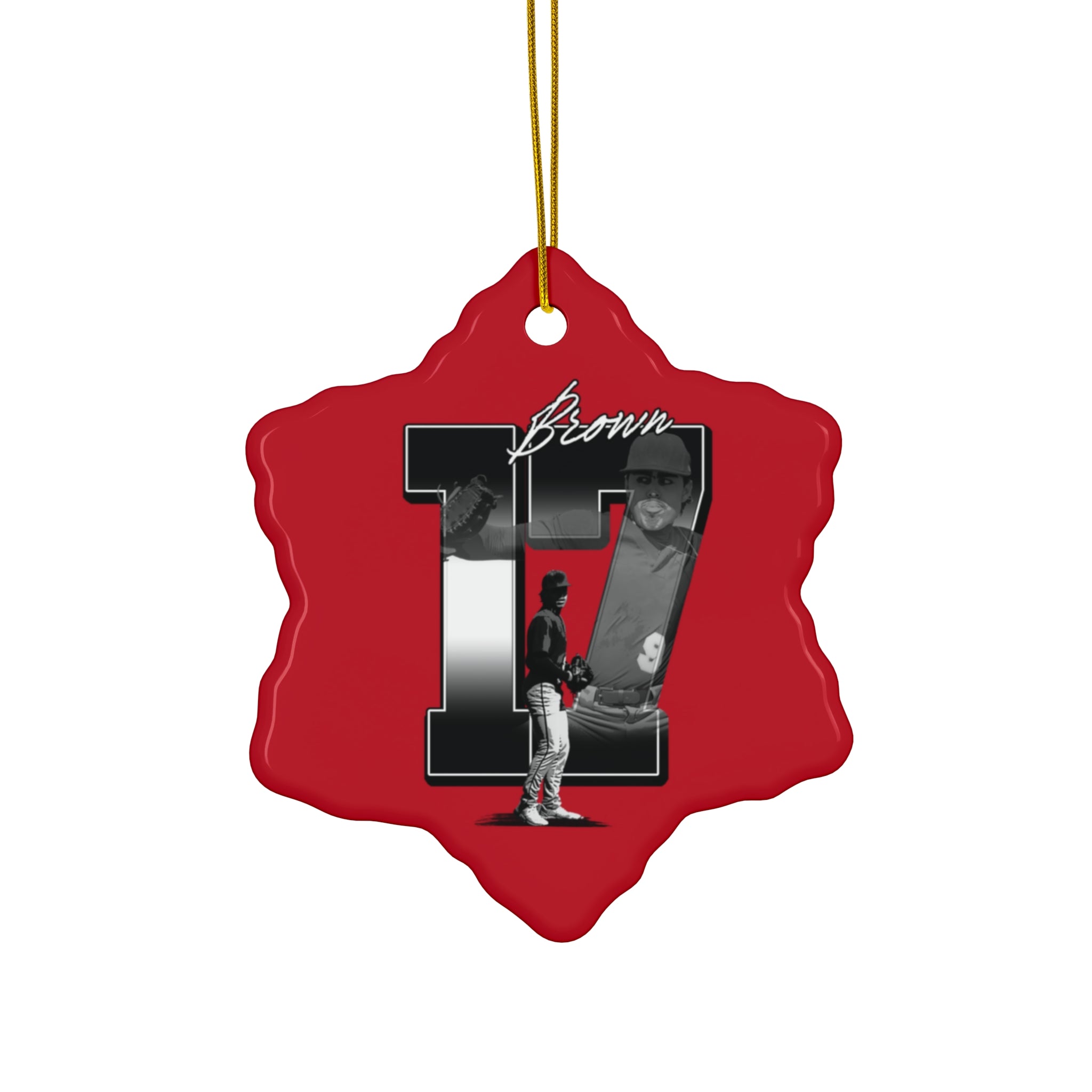 Gavin Brown Ceramic Ornament