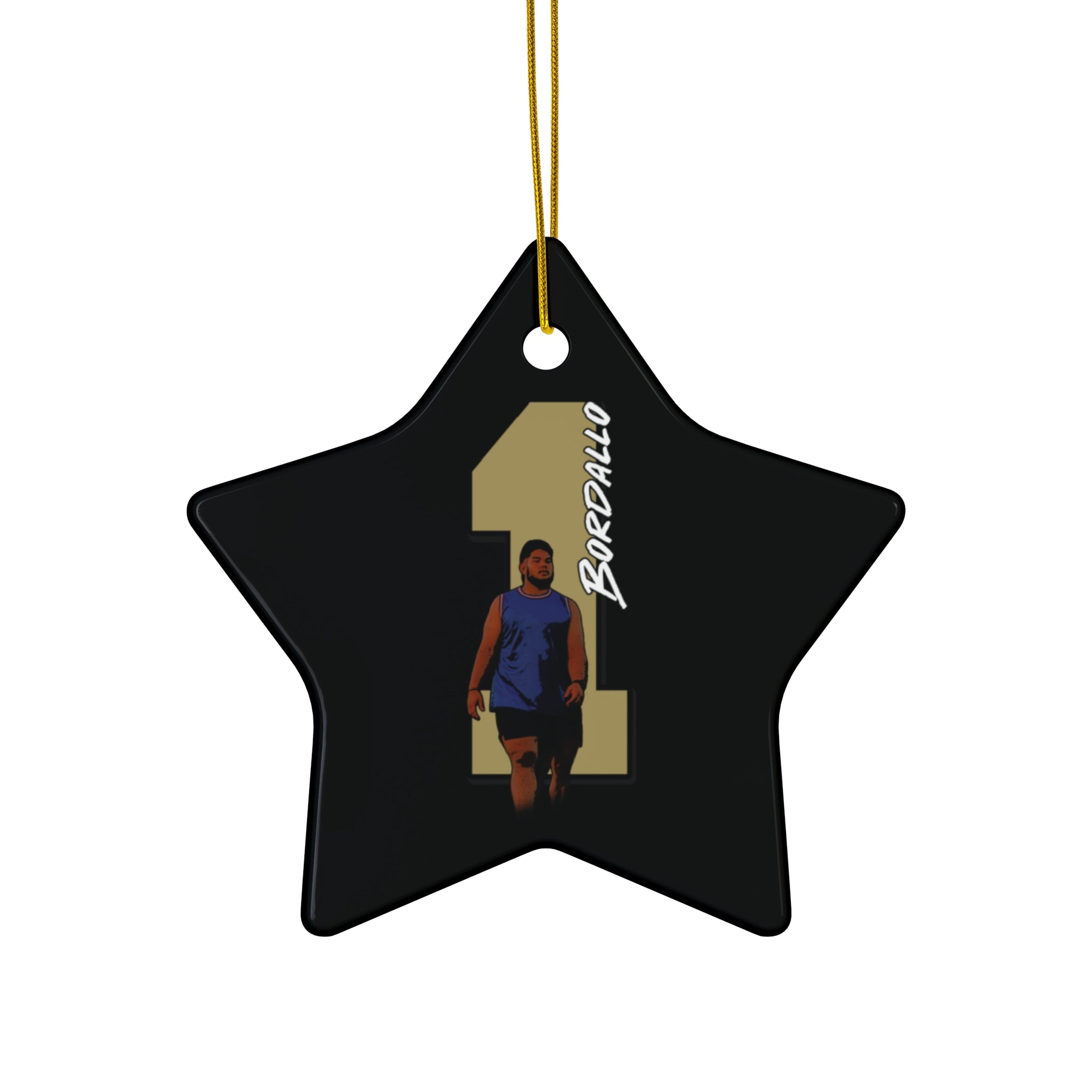 Alden Bordallo Ceramic Ornament