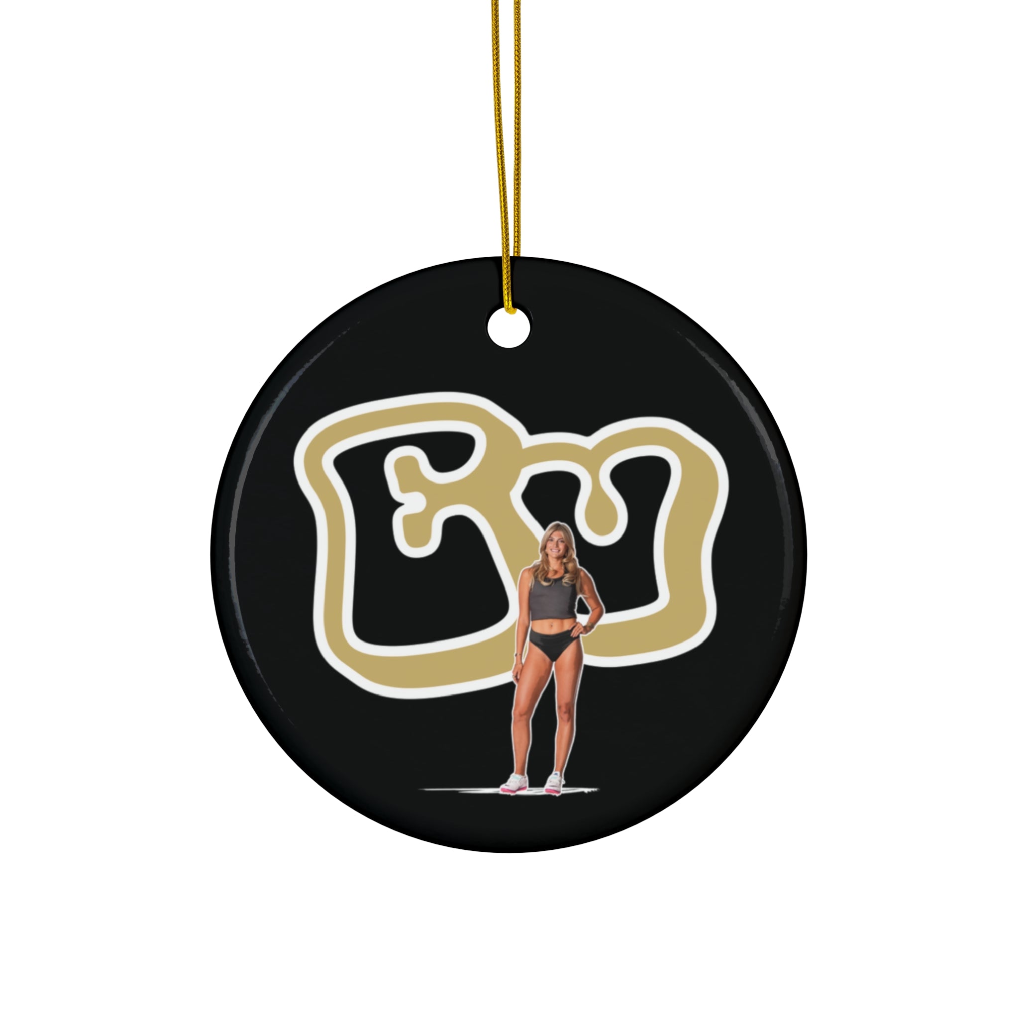 Evelyn McClellan Ceramic Ornament