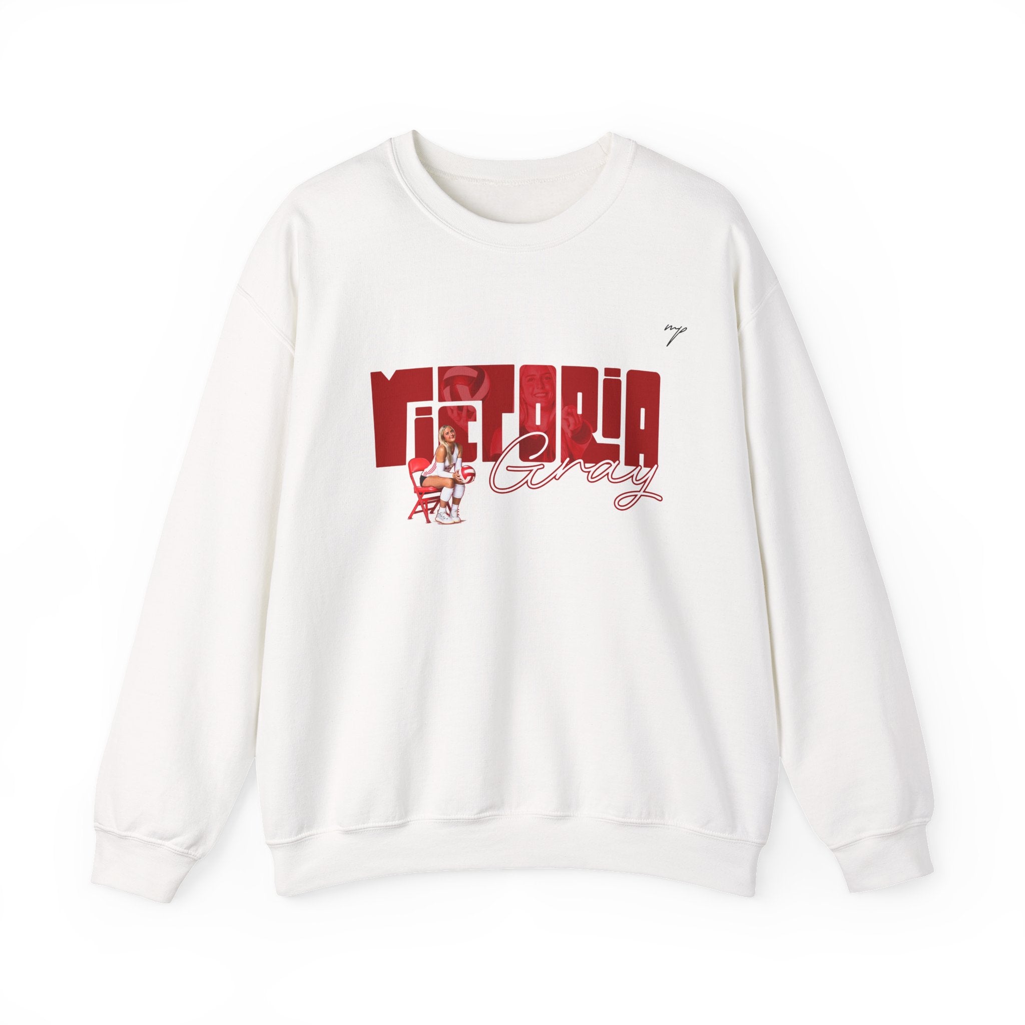 Victoria Gray Crewneck