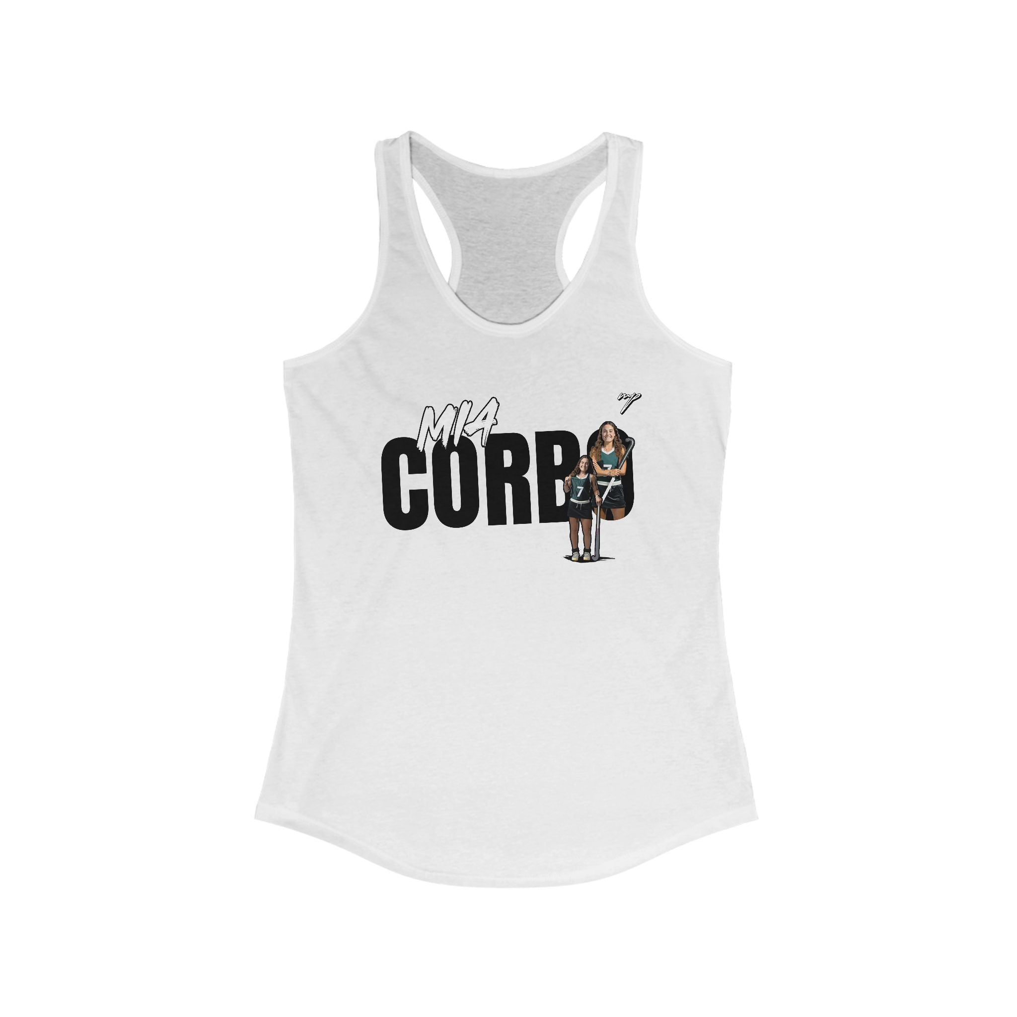 Mia Corbo Women's Racerback Tank