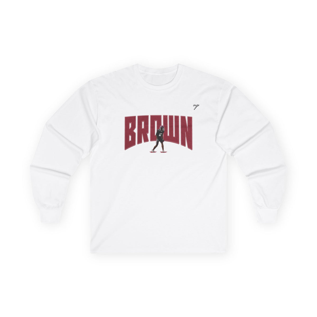 De'Traun Brown Long Sleeve Tee
