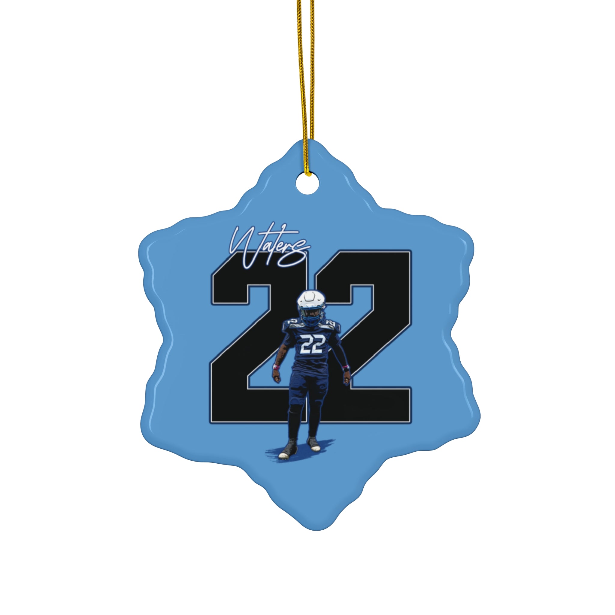 Traivone Waters Ceramic Ornament