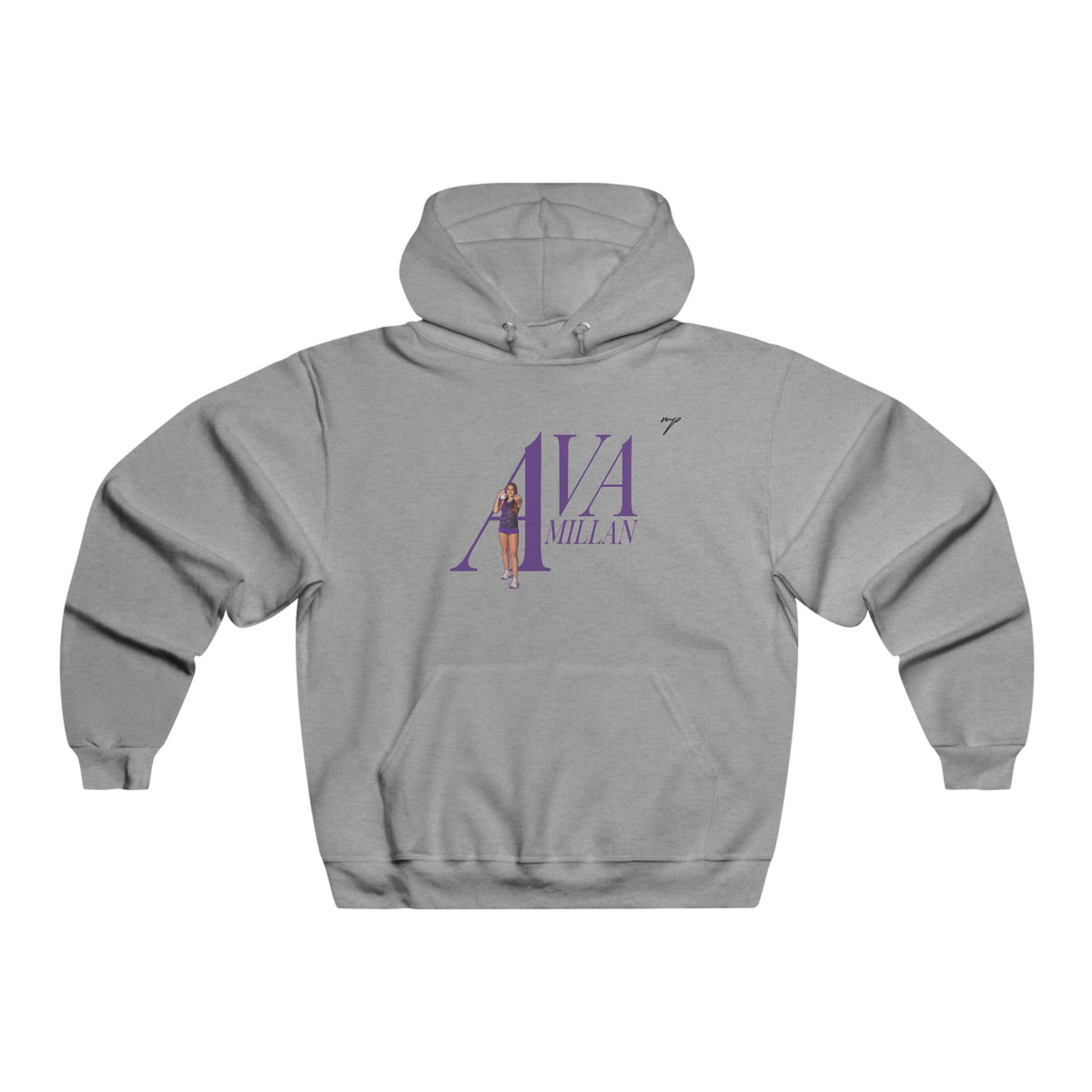 Ava Millan Vintage Hoodie (Front + Back)