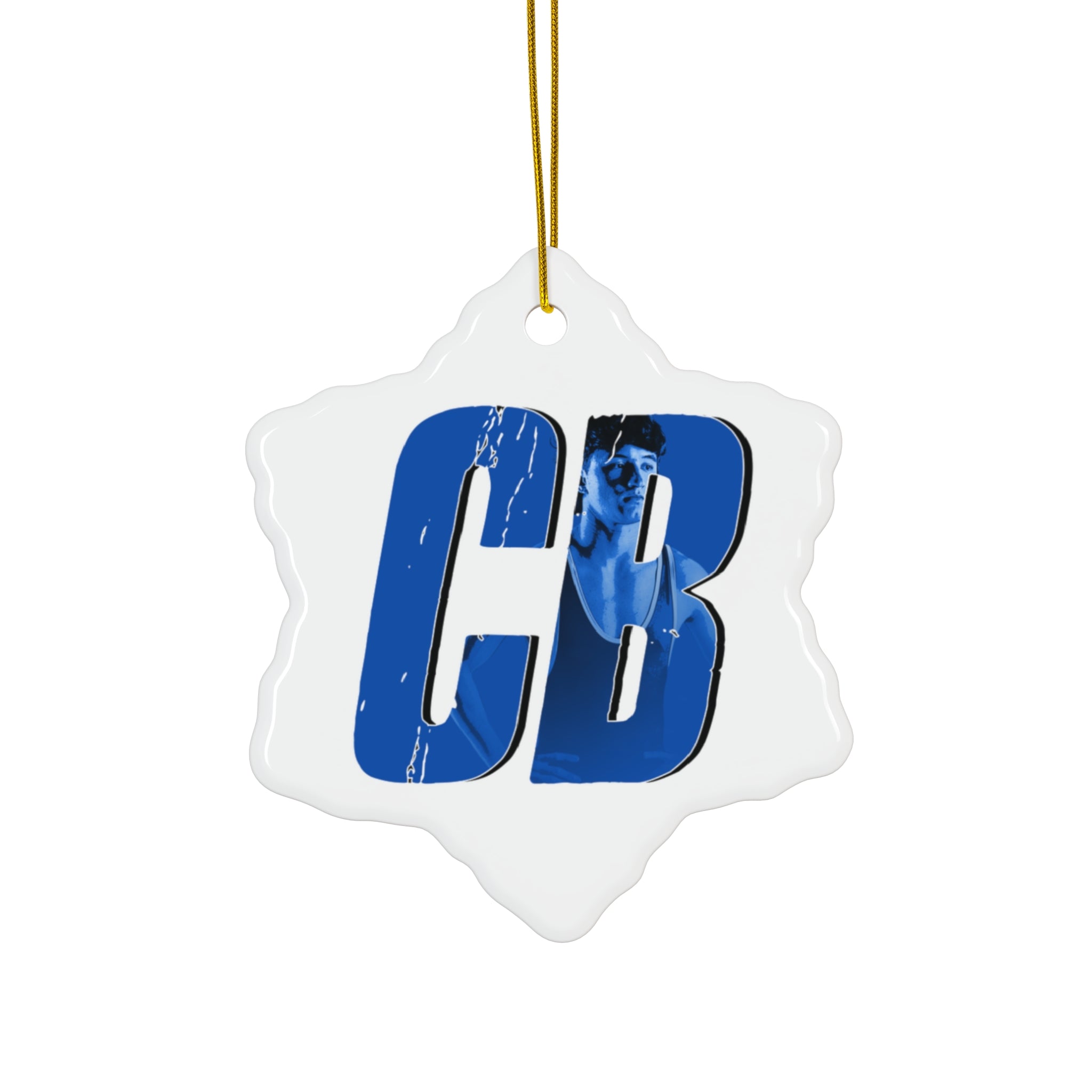 Caden Barrientos Ceramic Ornament