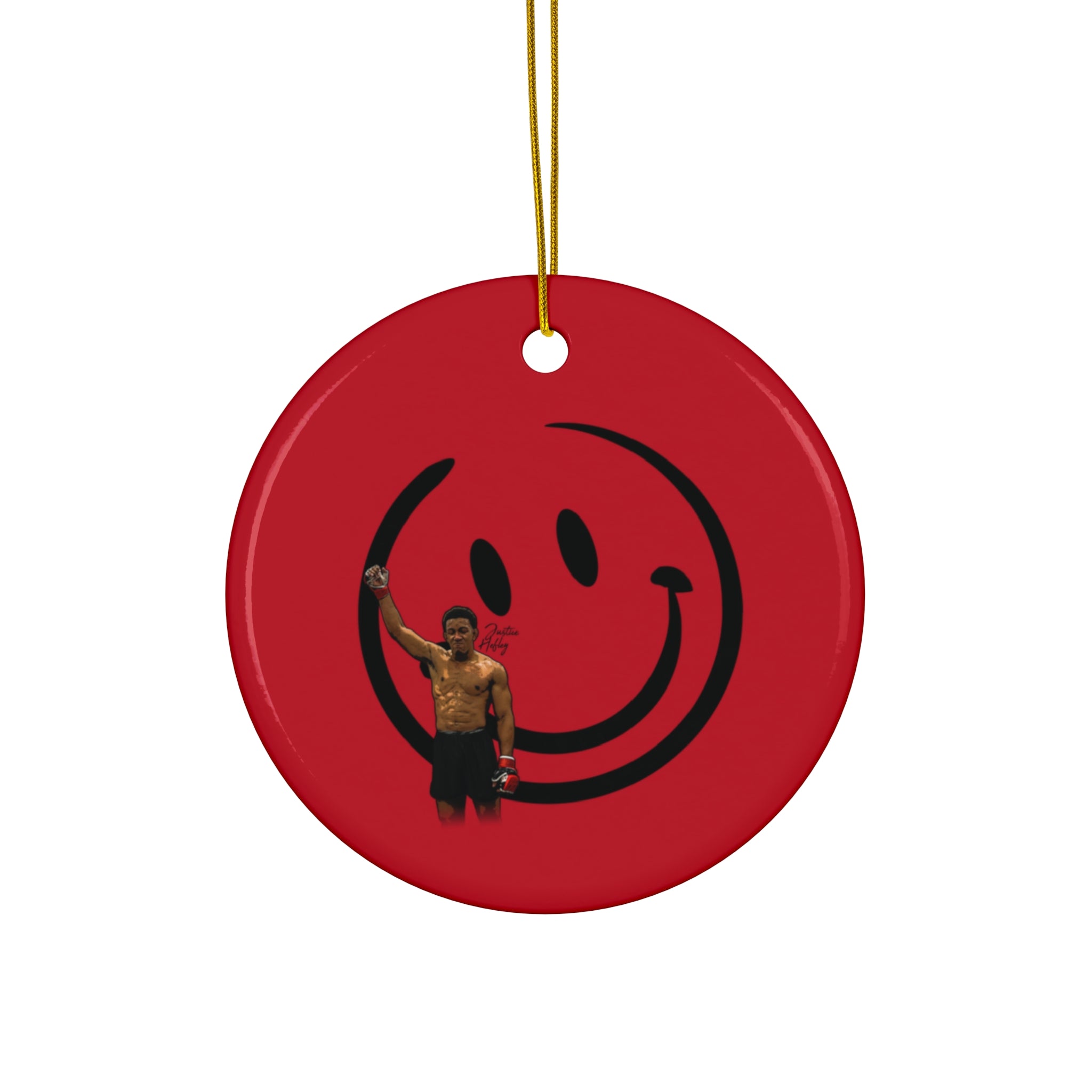 Justice Hefley Ceramic Ornament