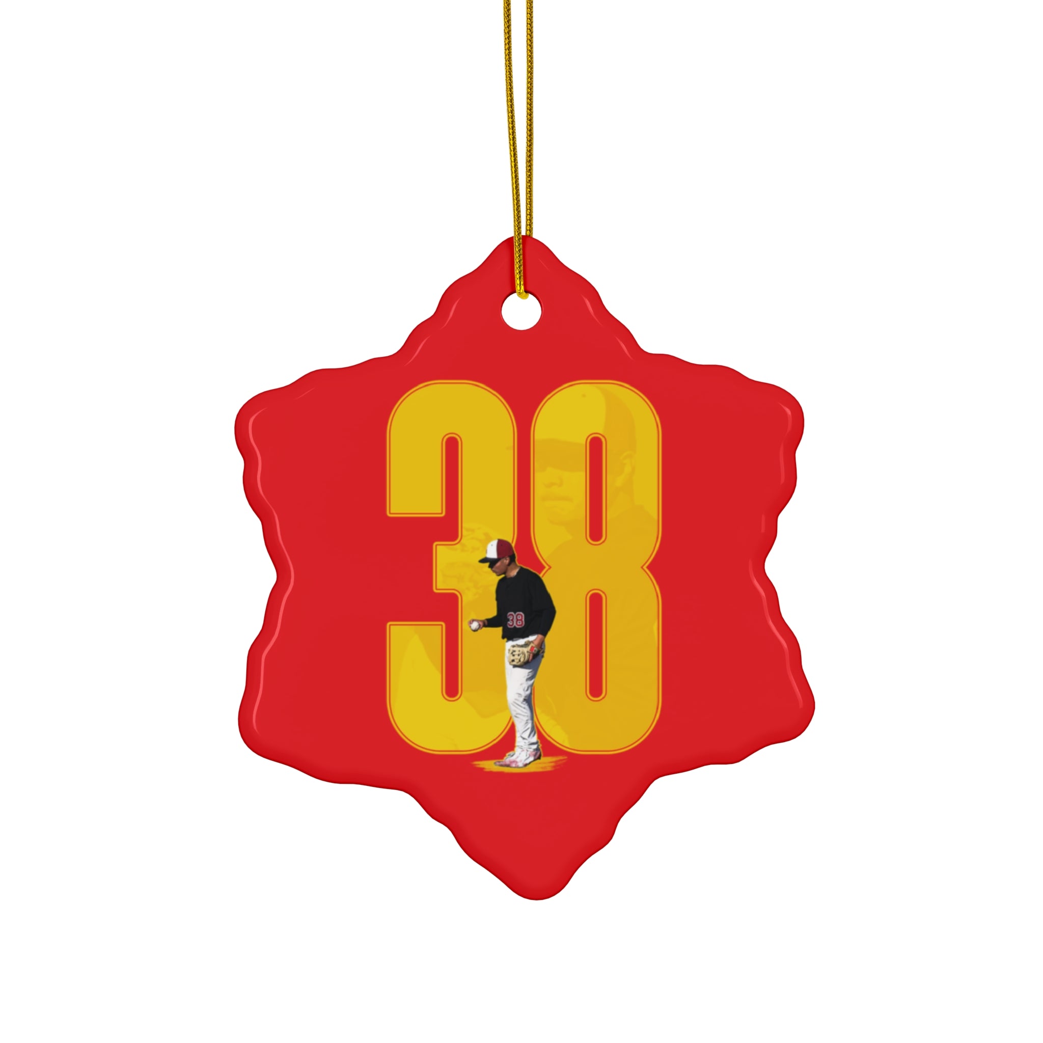 Luis Villegas Ceramic Ornament