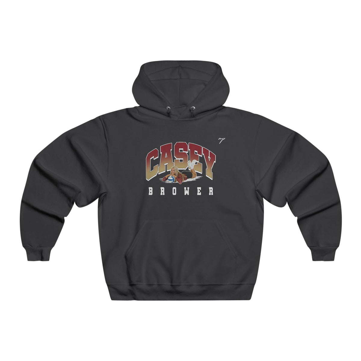 Casey Brower Vintage Hoodie (Front + Back)
