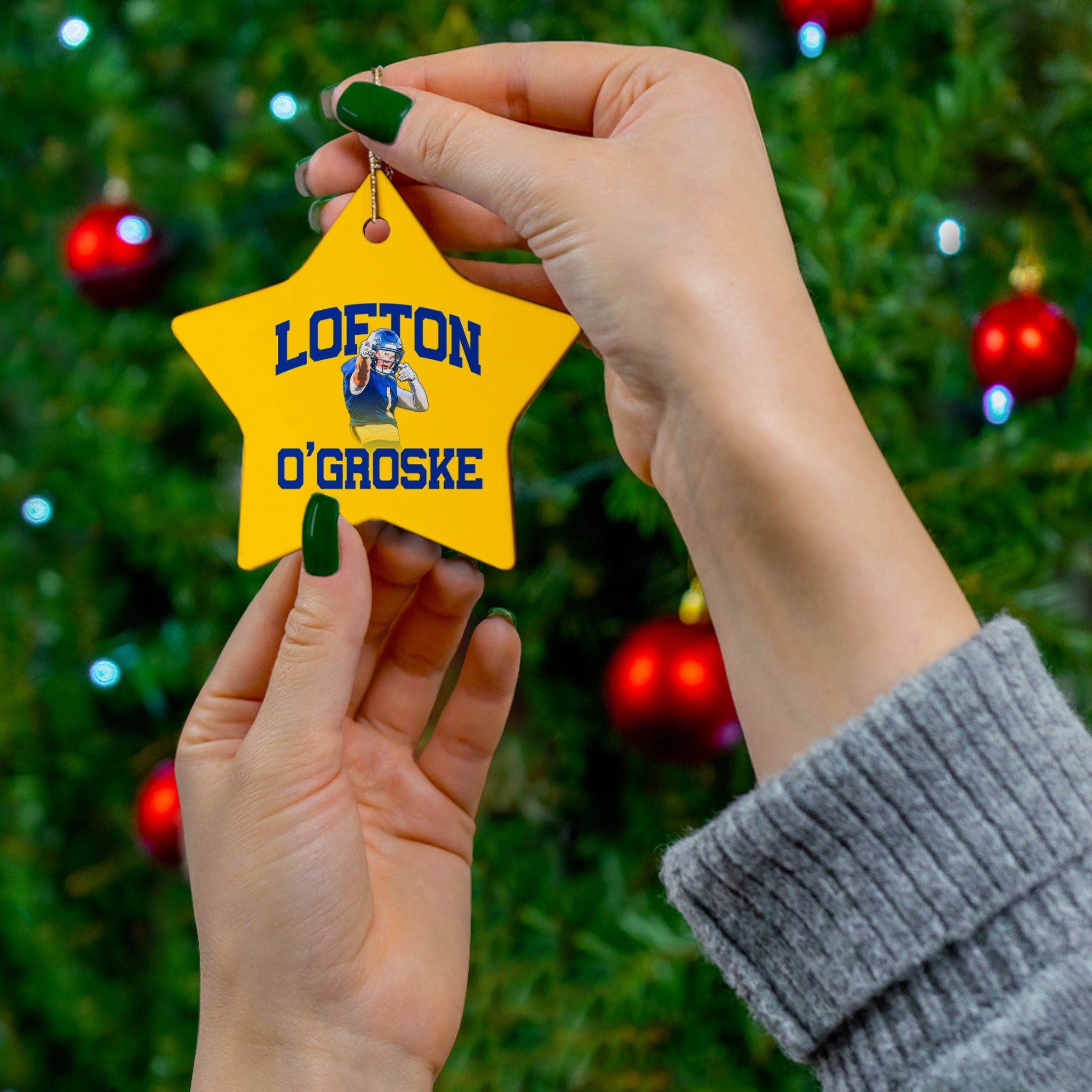 Lofton Ogroske Ceramic Ornament
