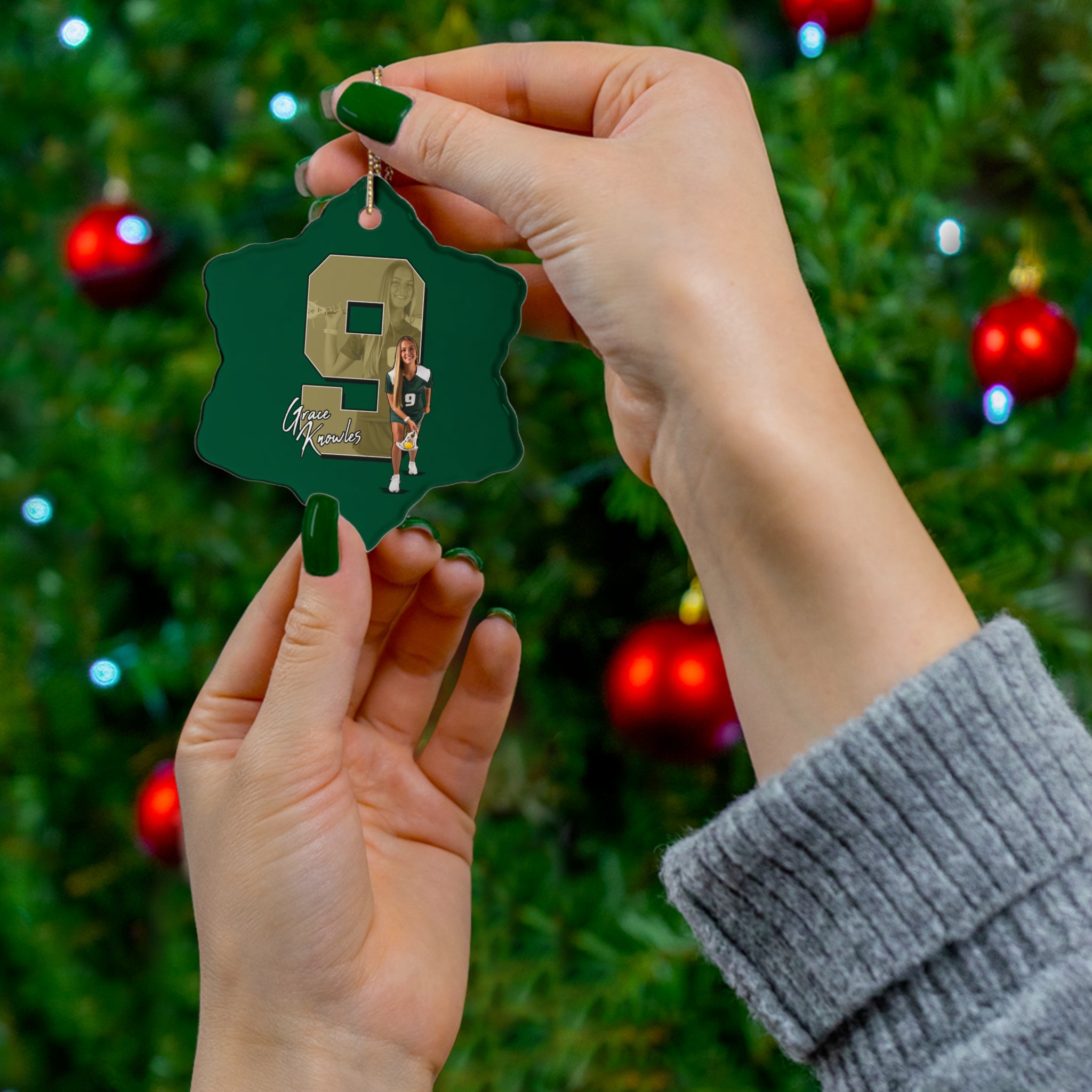 Grace Knowles Ceramic Ornament