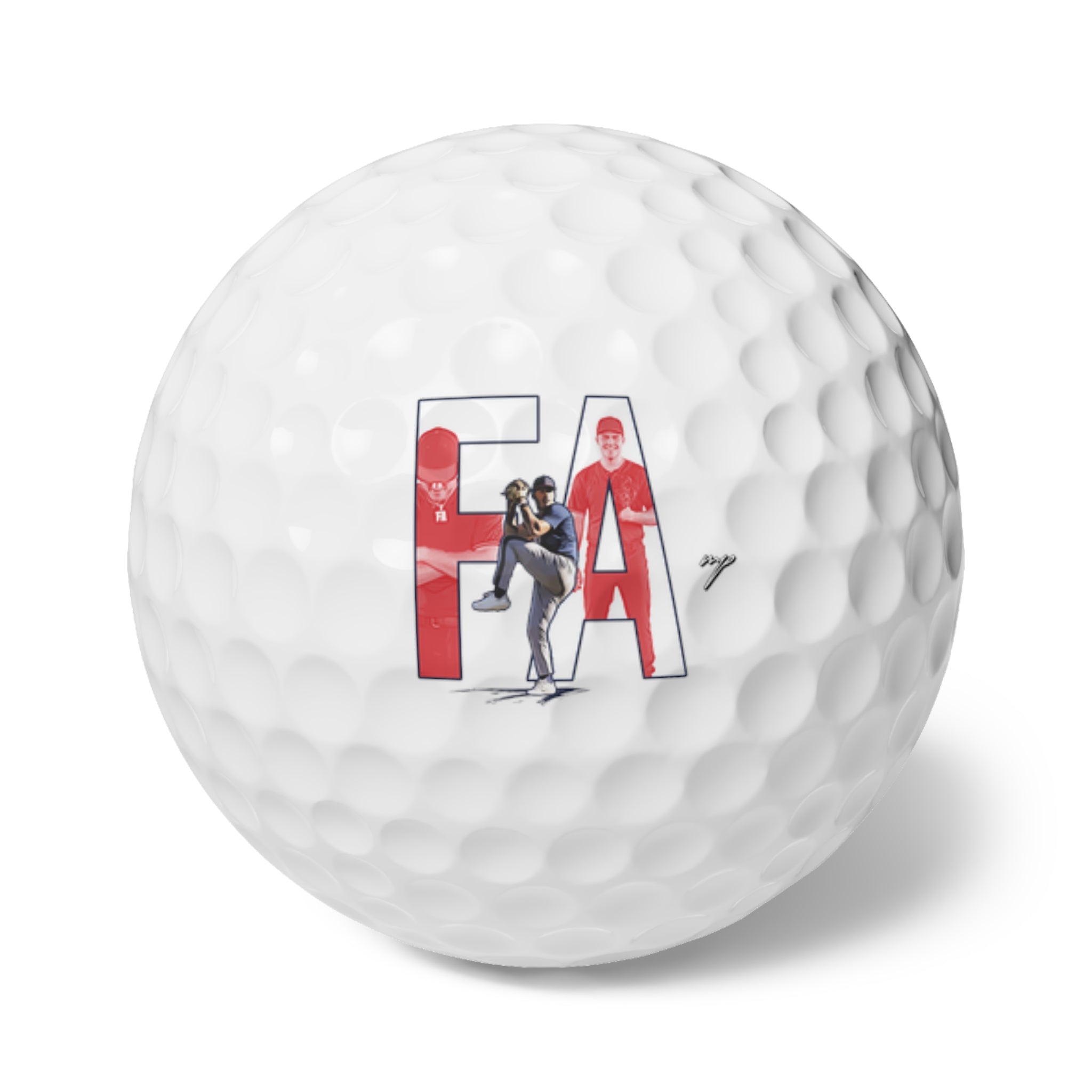 Frankie Caietta Golf Balls, 6pc