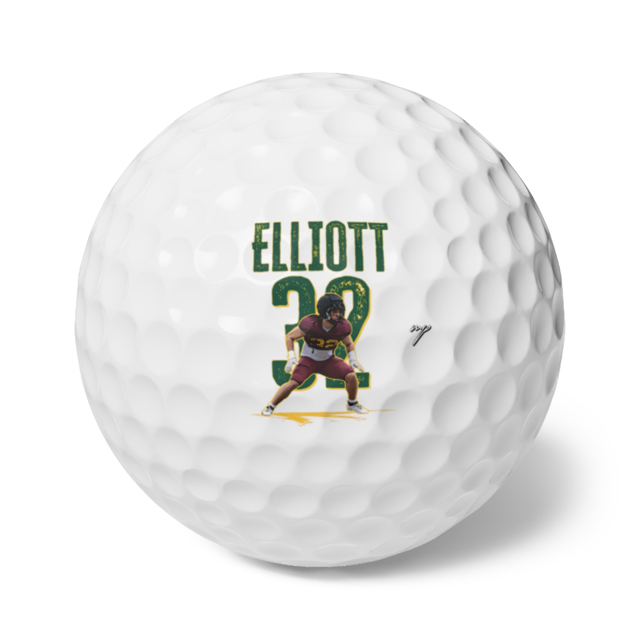Alex Elliott Golf Balls, 6pc