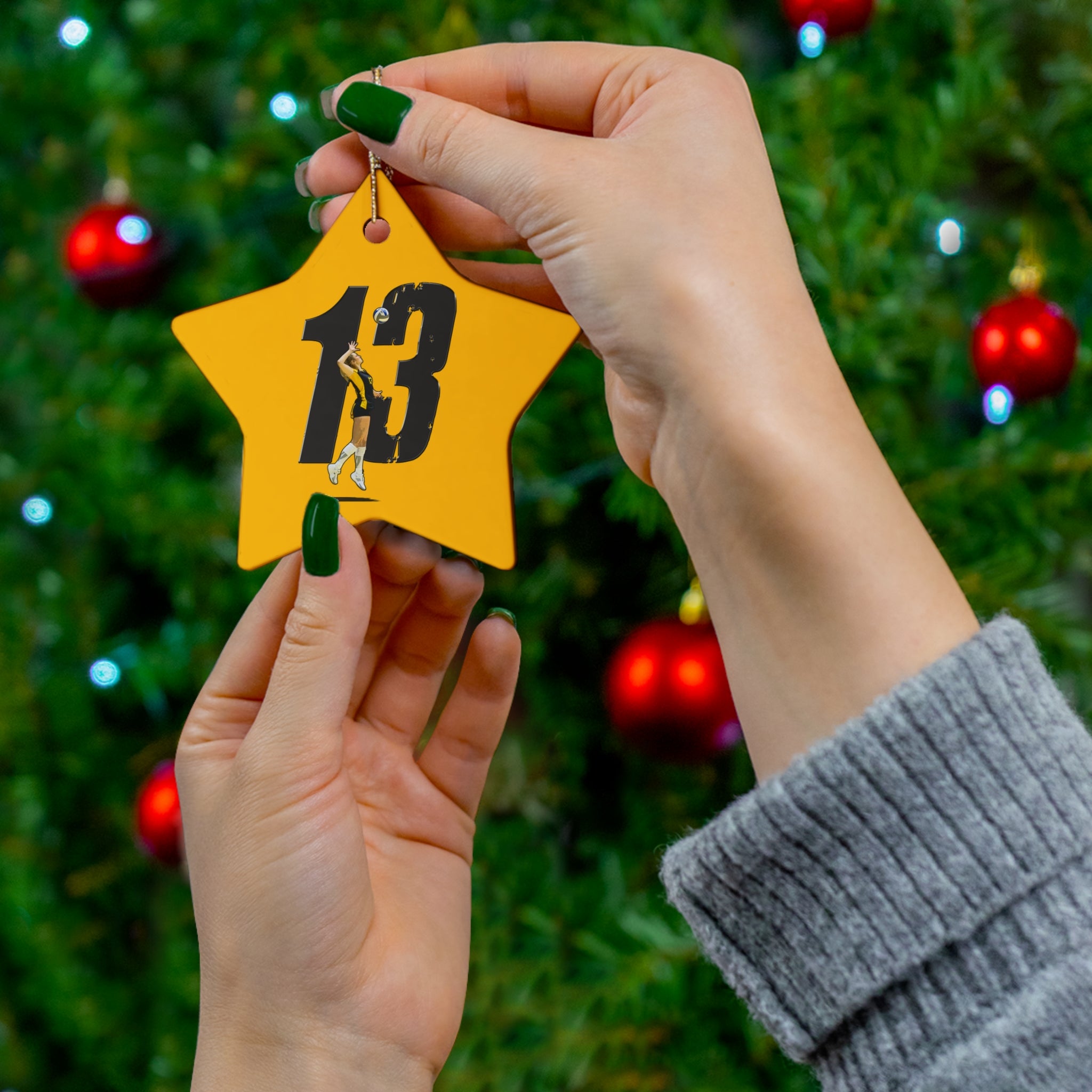 Grace Schmedding Ceramic Ornament