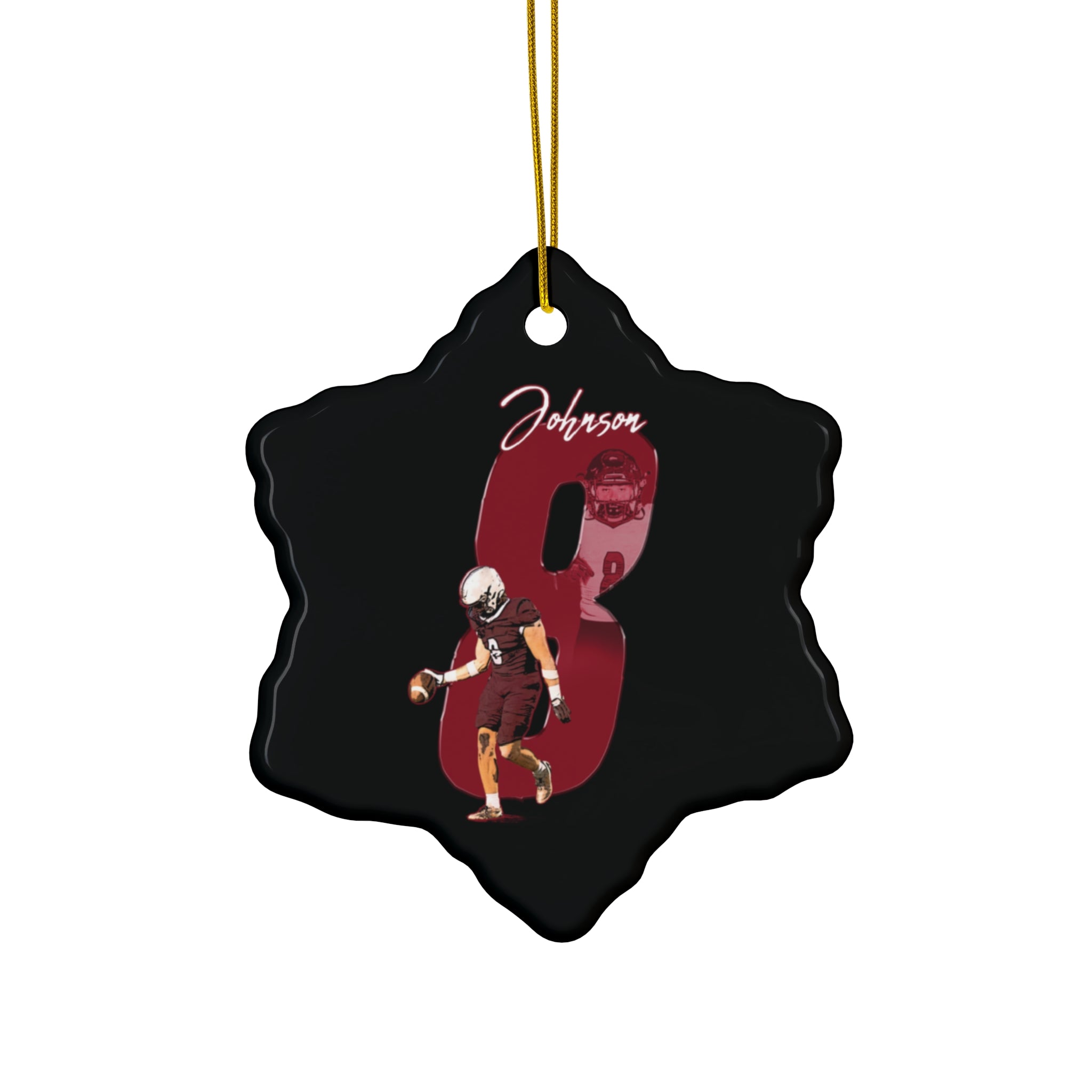 Cannon Johnson Ceramic Ornament