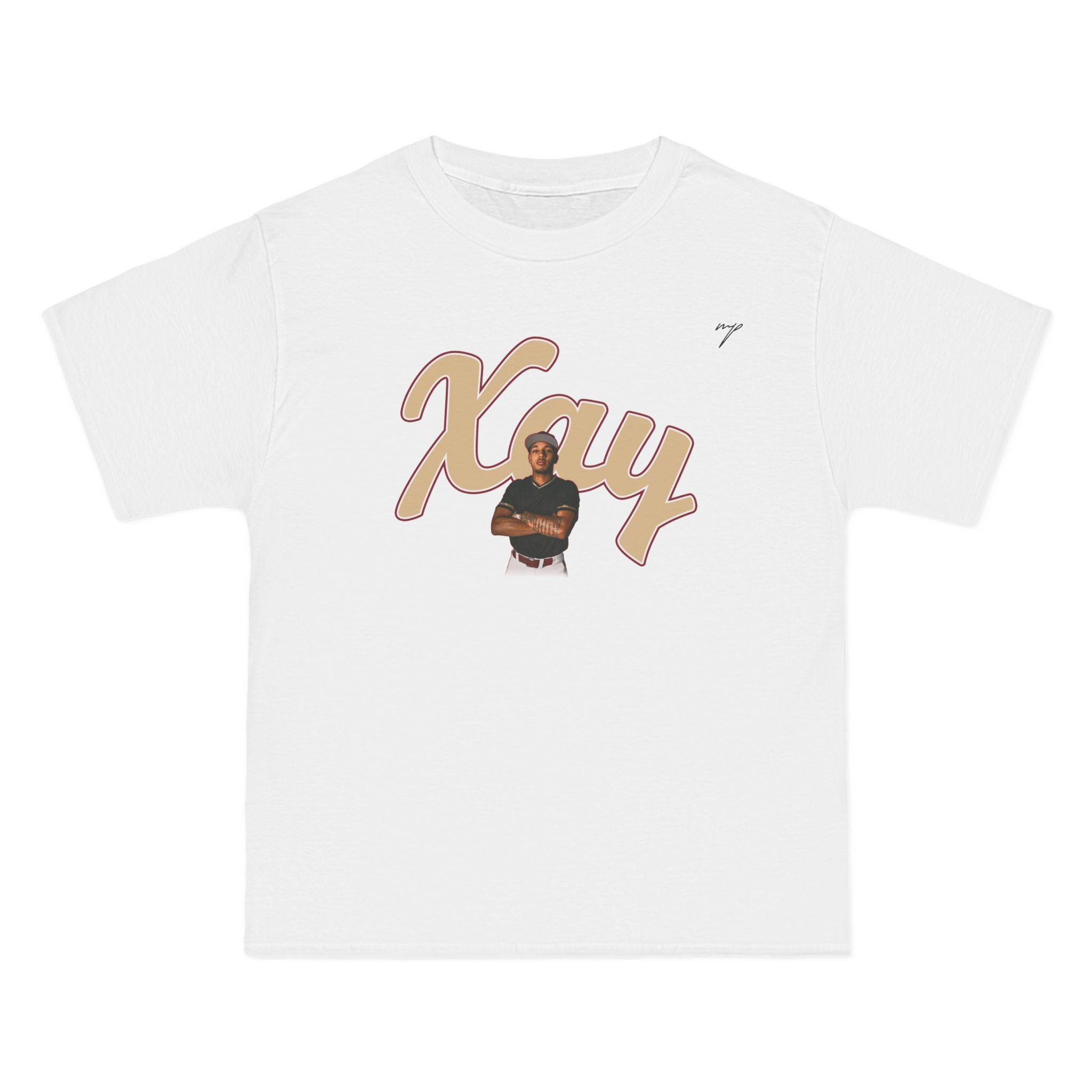 Xay Brown Vintage Tee