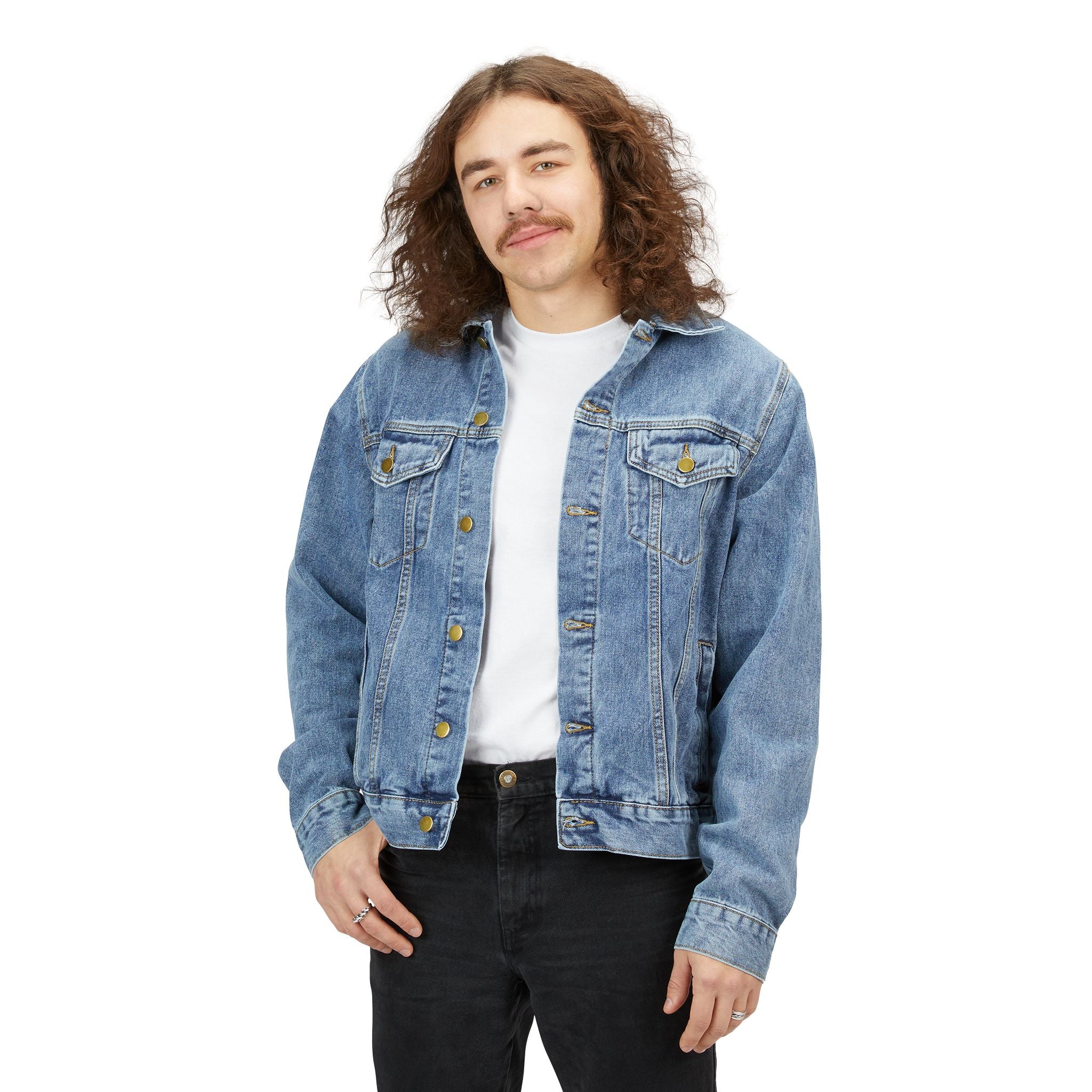 Malaya Johnson Denim Jacket - Version #1 Mockup