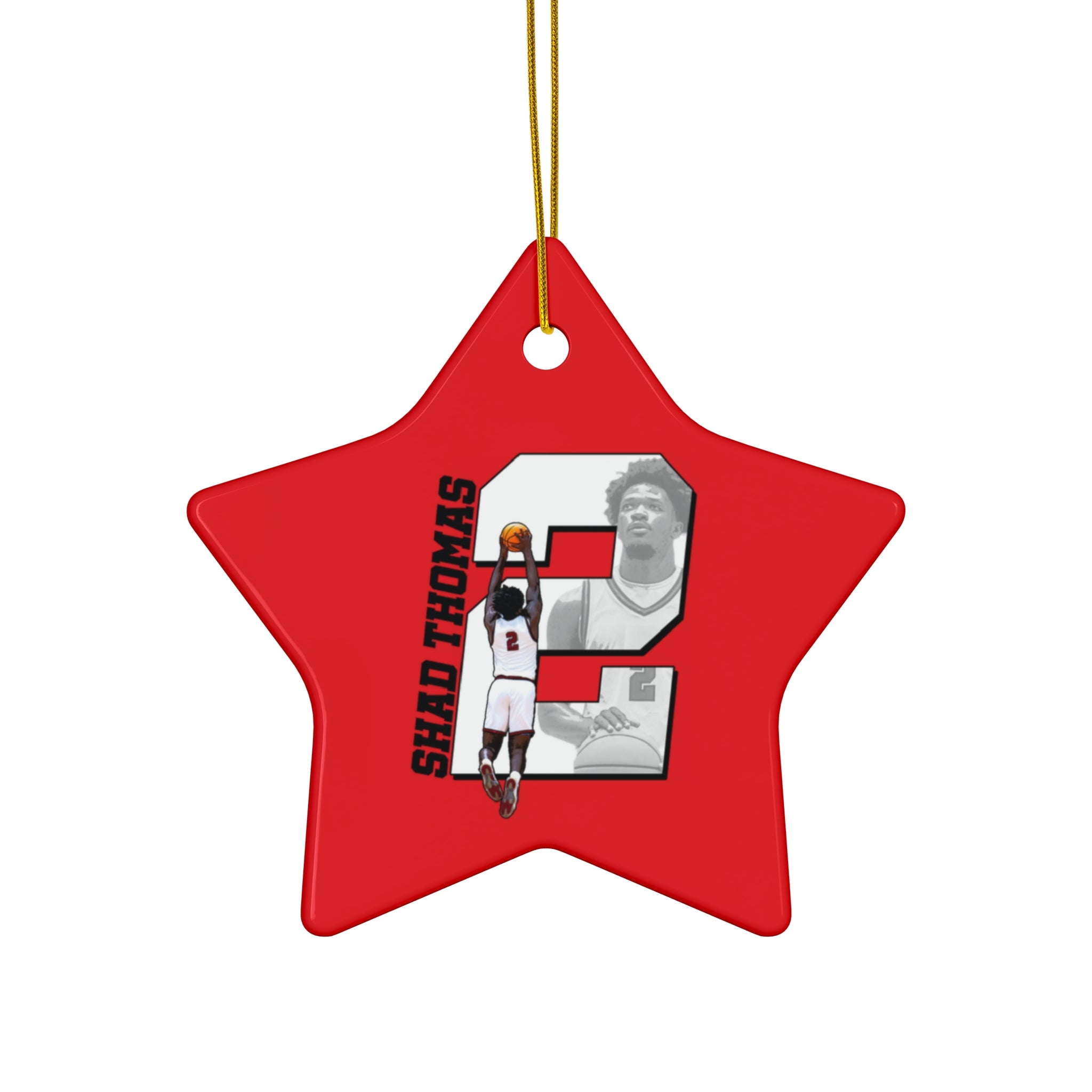 Shad Thomas Ceramic Ornament