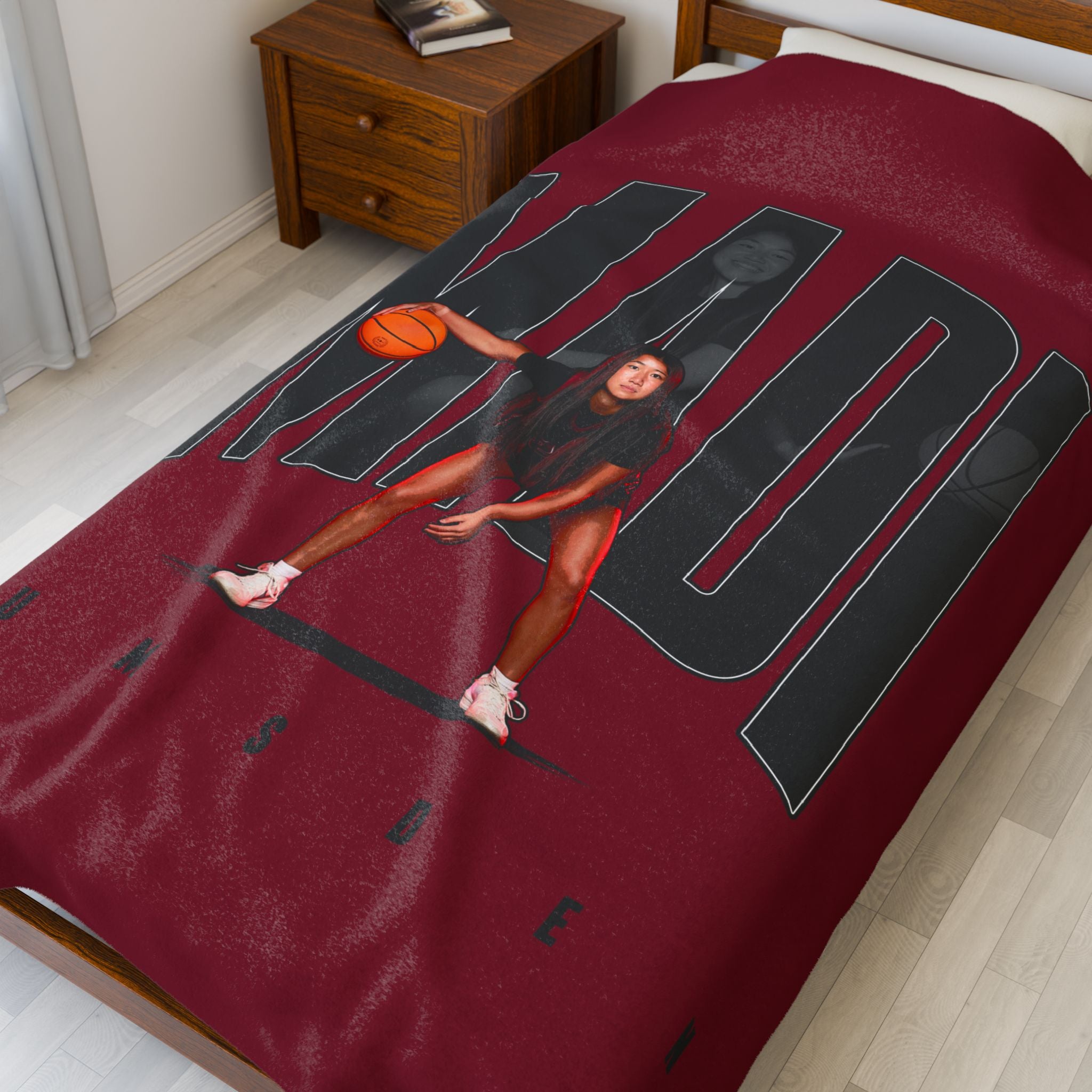 Madi Lumsden Velveteen Plush Blanket